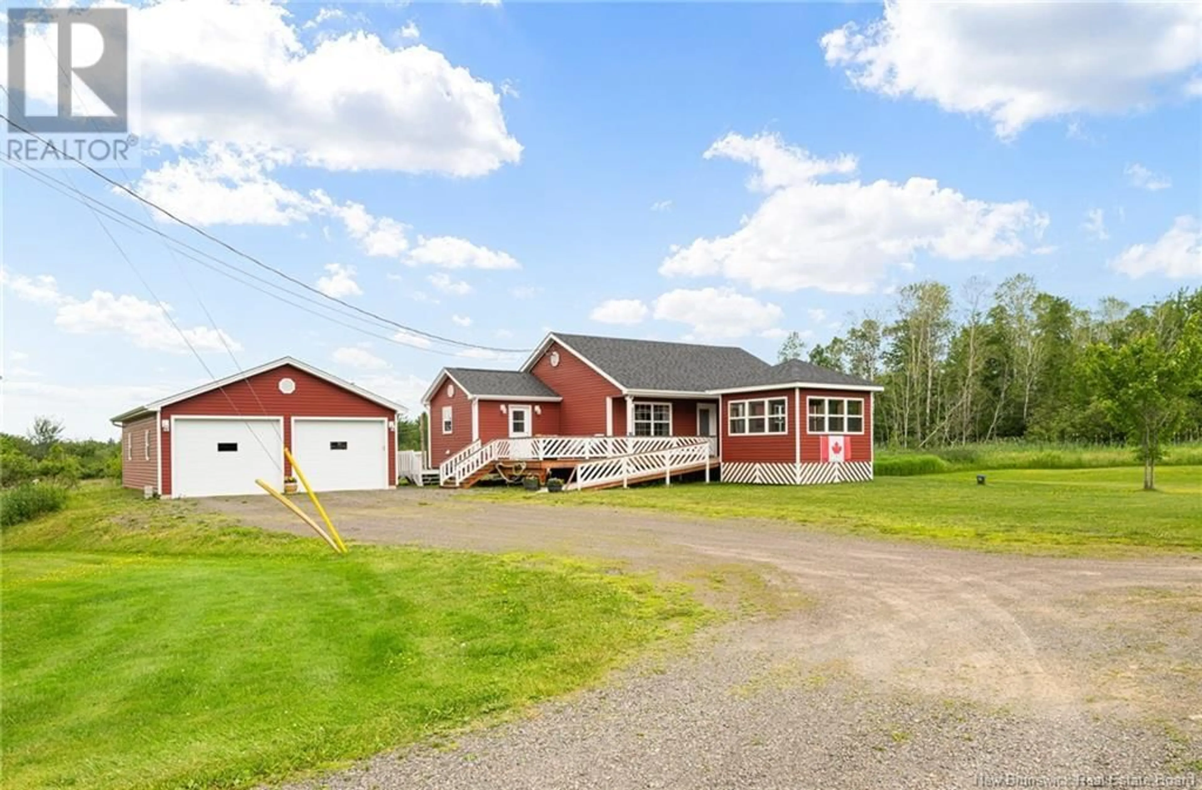 A pic from outside/outdoor area/front of a property/back of a property/a pic from drone, unknown for 35 LA VUE DES BOURQUE, Grande-Digue New Brunswick E4R0C1