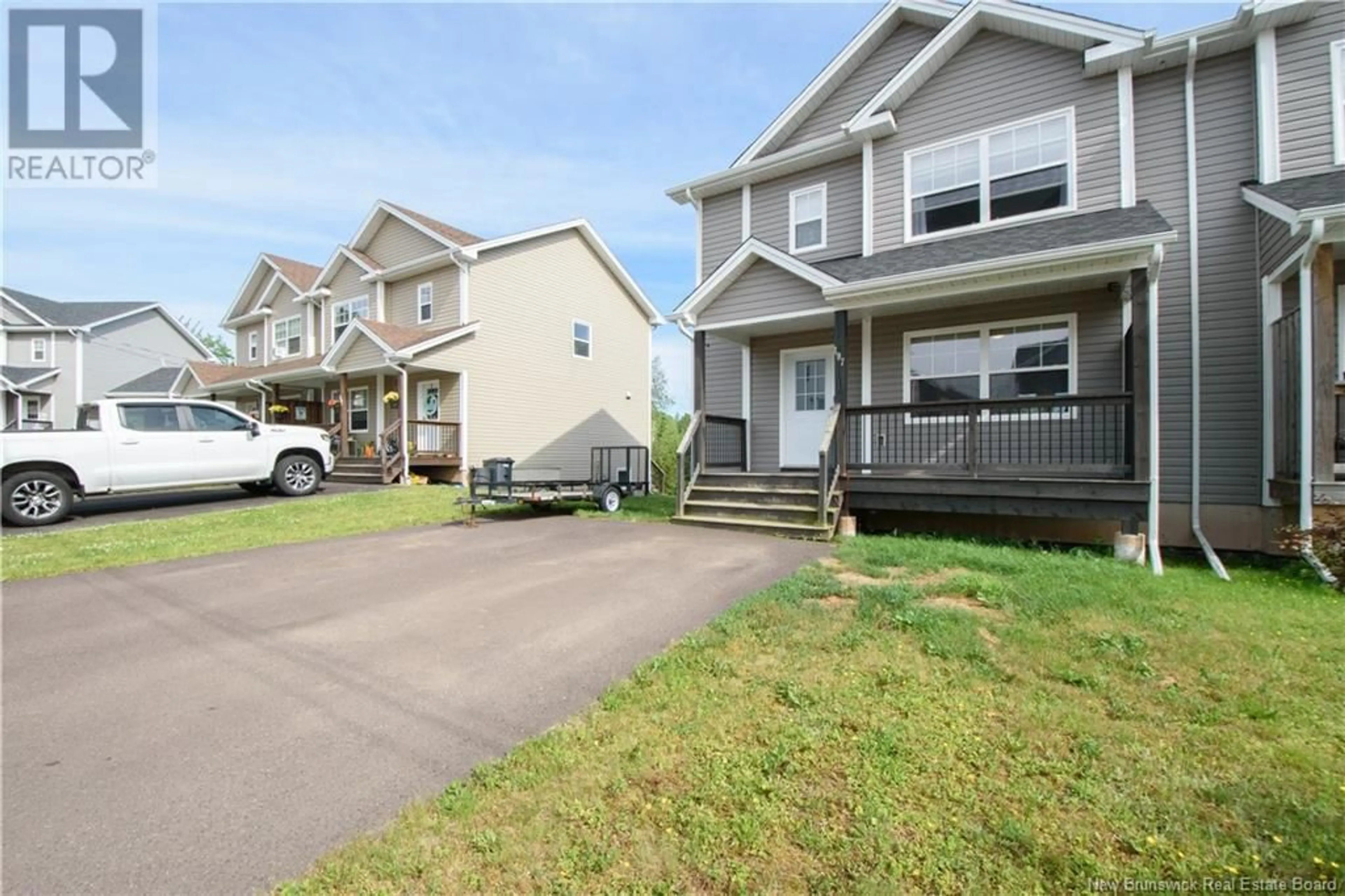 Home with vinyl exterior material, street for 197 SENESE STREET, Moncton New Brunswick E1E0B9