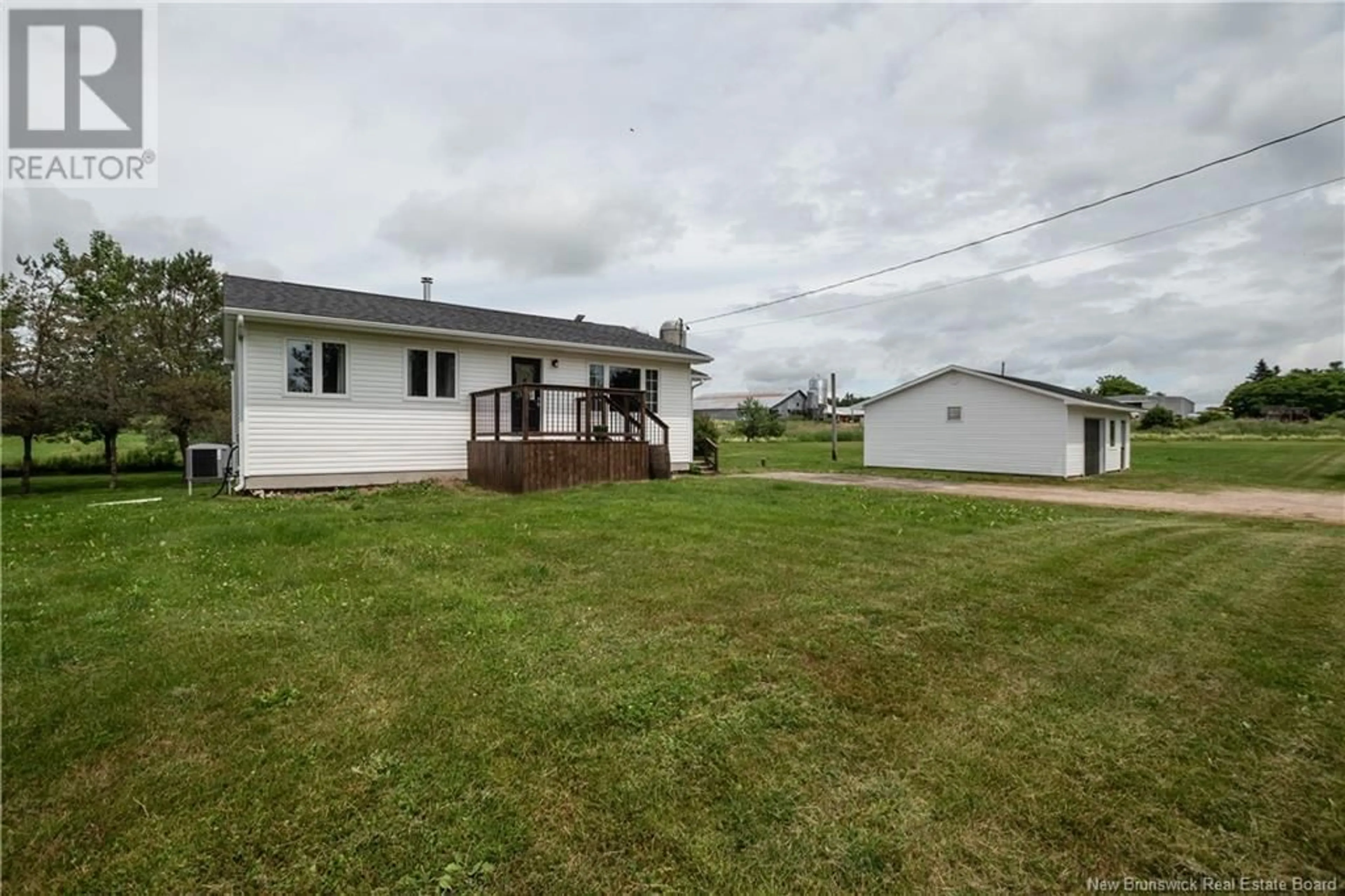 A pic from outside/outdoor area/front of a property/back of a property/a pic from drone, unknown for 5665 ROUTE 880, Dobson Corner New Brunswick E4Z4B9