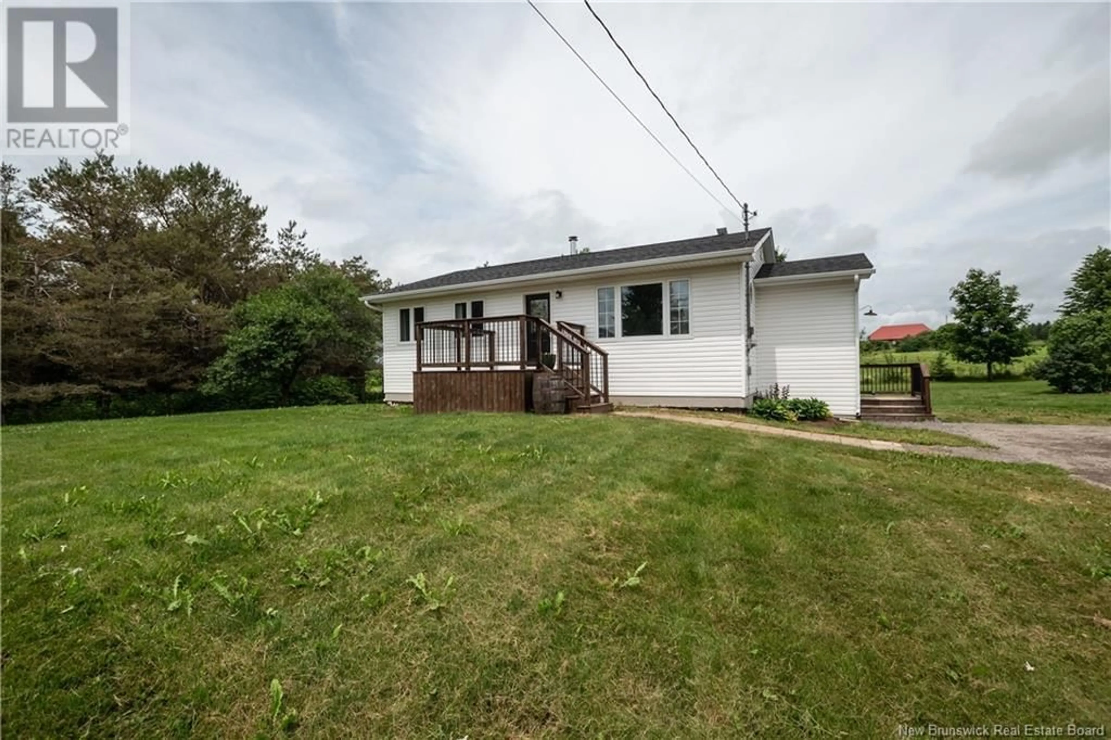 A pic from outside/outdoor area/front of a property/back of a property/a pic from drone, street for 5665 ROUTE 880, Dobson Corner New Brunswick E4Z4B9