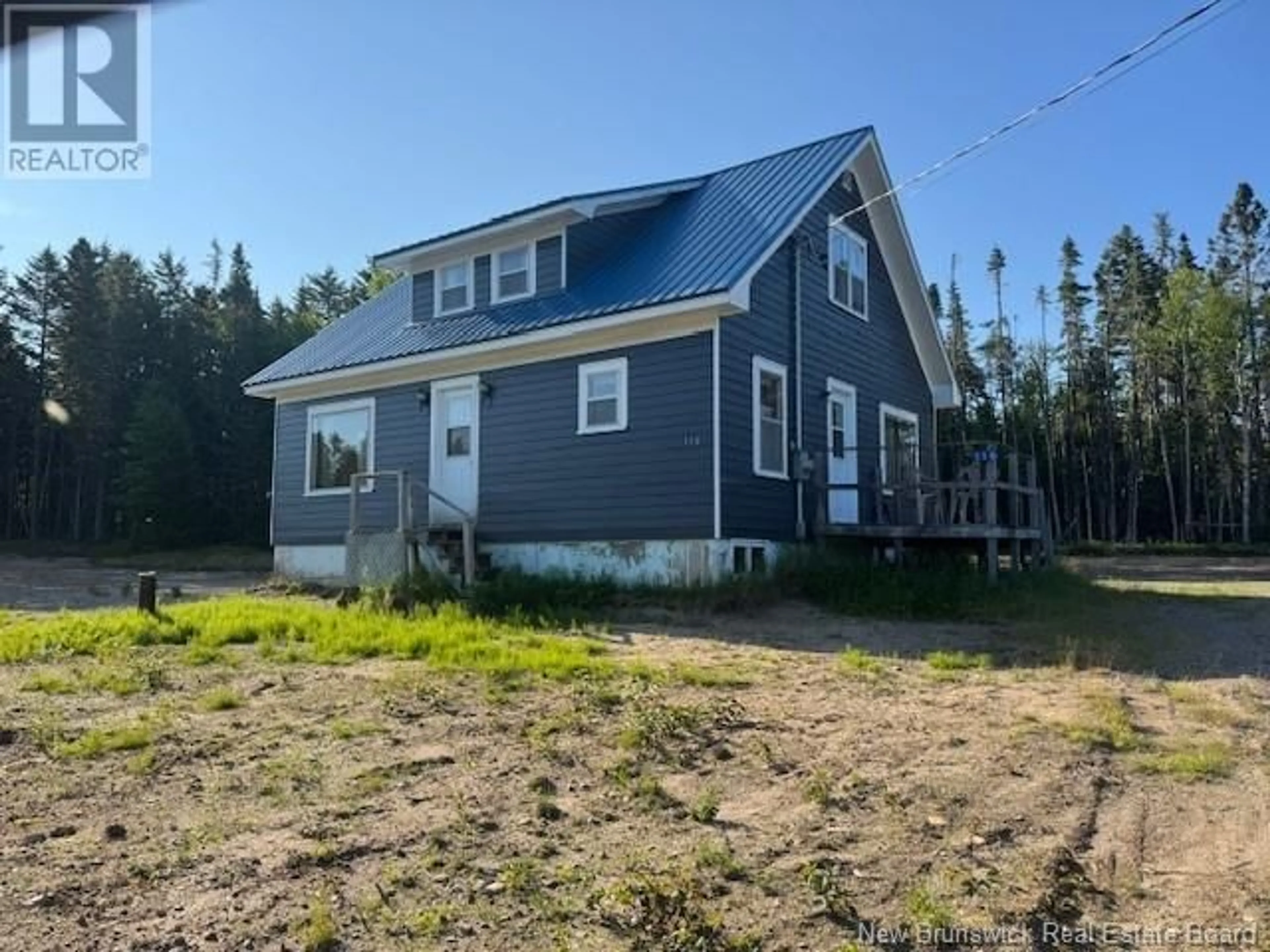 A pic from outside/outdoor area/front of a property/back of a property/a pic from drone, unknown for 116 NEW RIVER BEACH ROAD, New River Beach New Brunswick E5J1H6