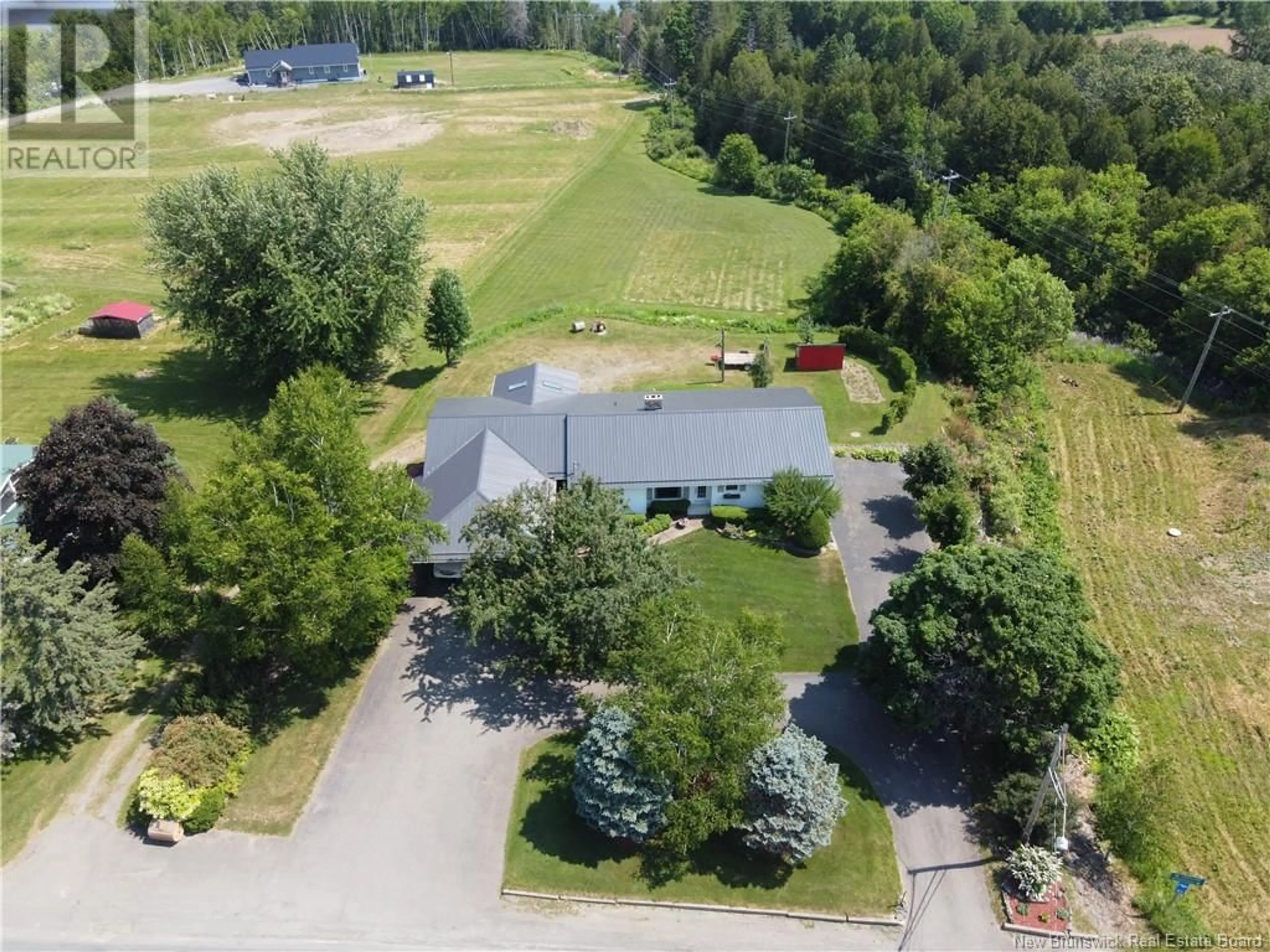 A pic from outside/outdoor area/front of a property/back of a property/a pic from drone, mountain view for 2630 103 ROUTE, Somerville New Brunswick E7P3A9