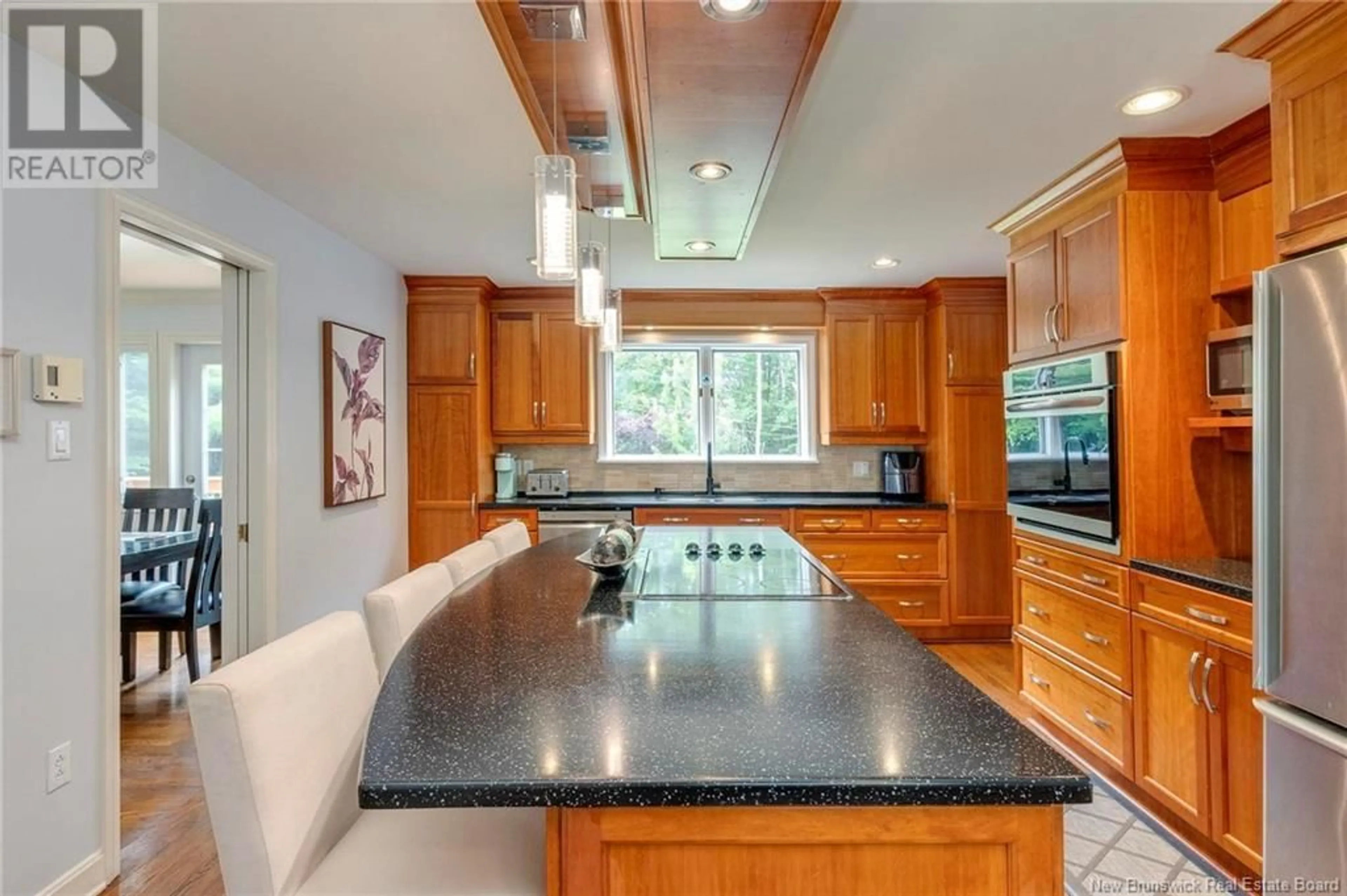 Open concept kitchen, ceramic/tile floor for 15 CALISTOGA, Rothesay New Brunswick E2H1C1