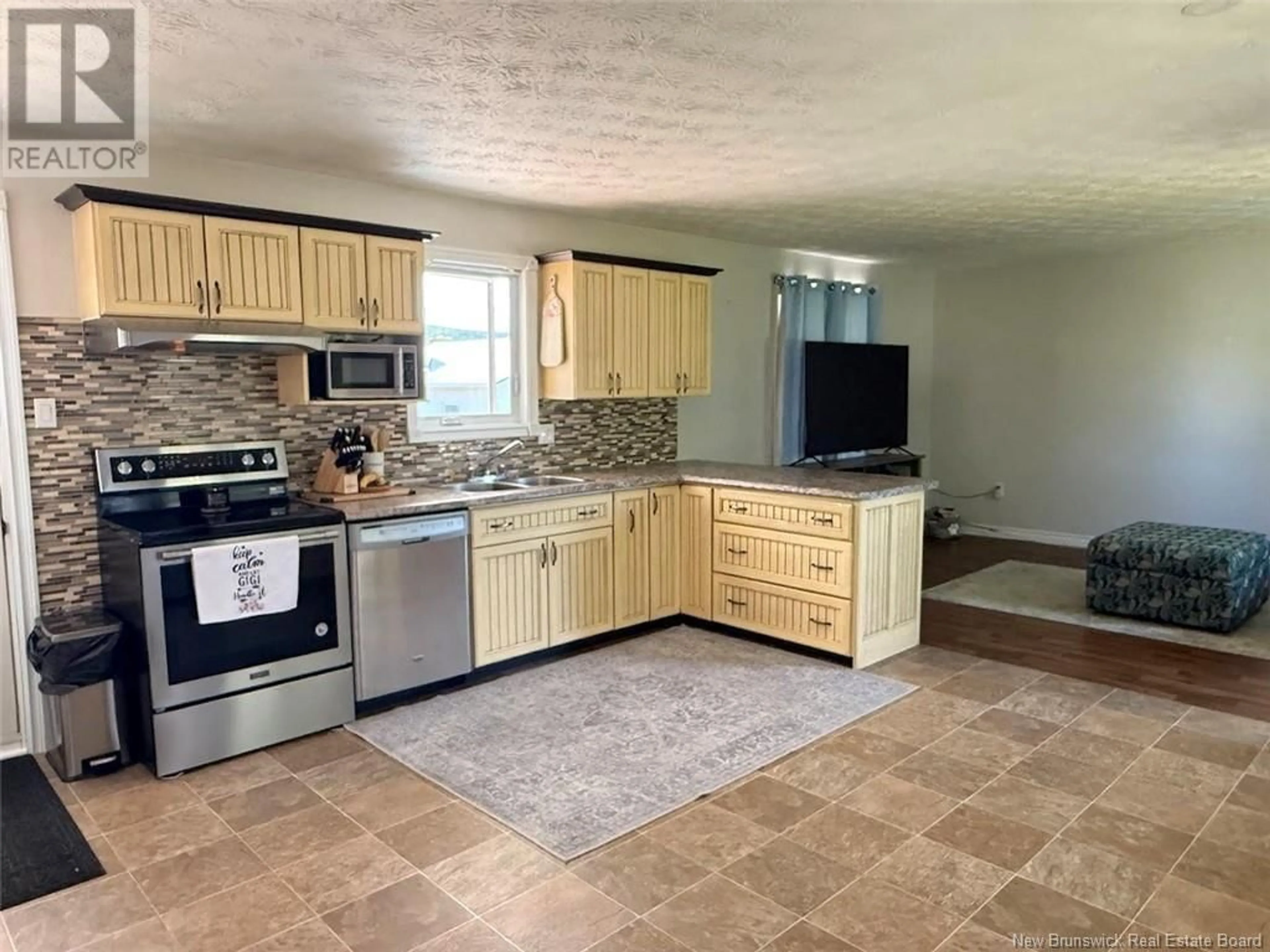 Open concept kitchen, ceramic/tile floor for 890 PRINCIPALE STREET, Clair New Brunswick E7A2H8