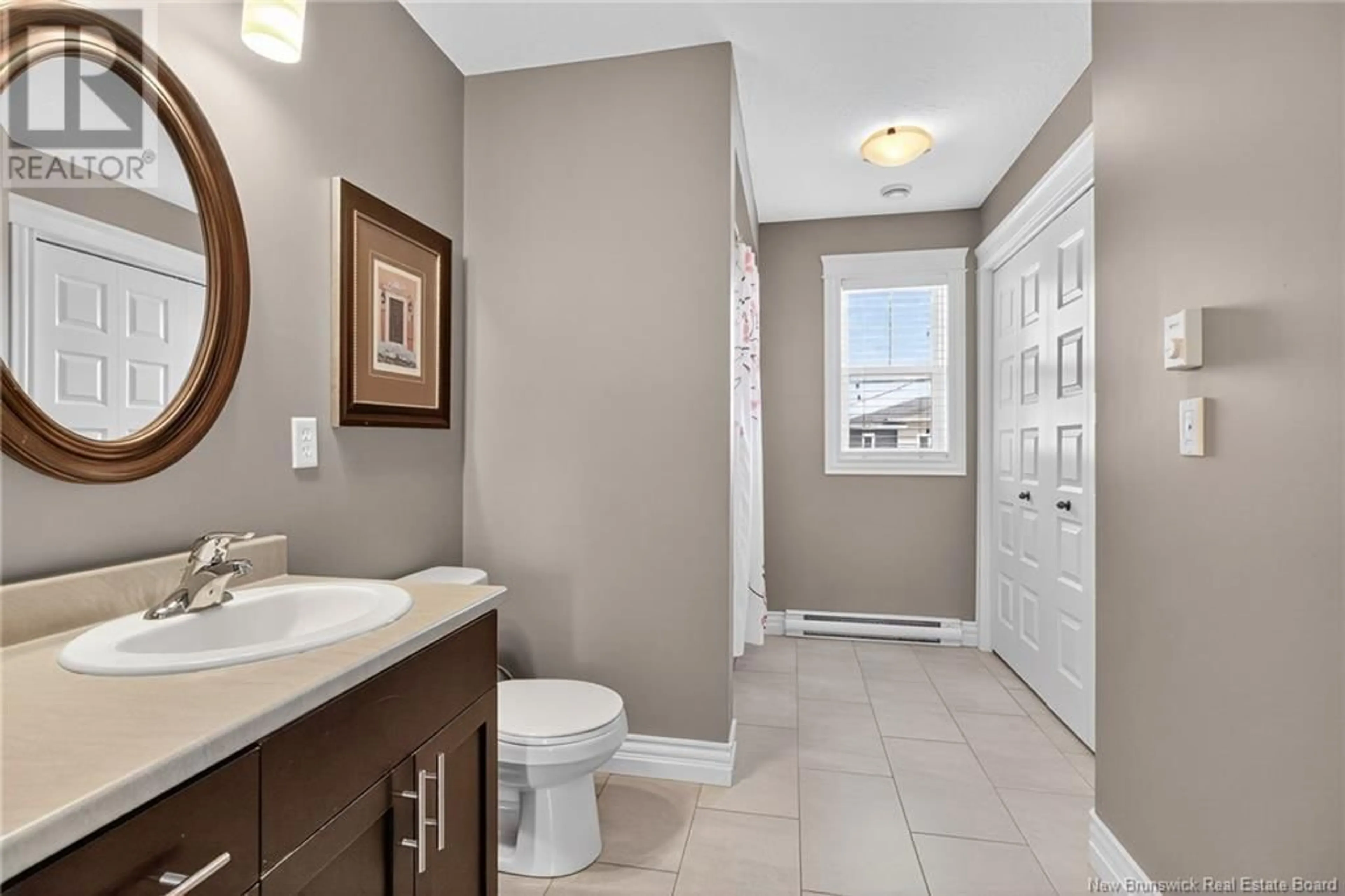 Contemporary bathroom, ceramic/tile floor for 56 HOLLAND DRIVE, Moncton New Brunswick E1G0X1