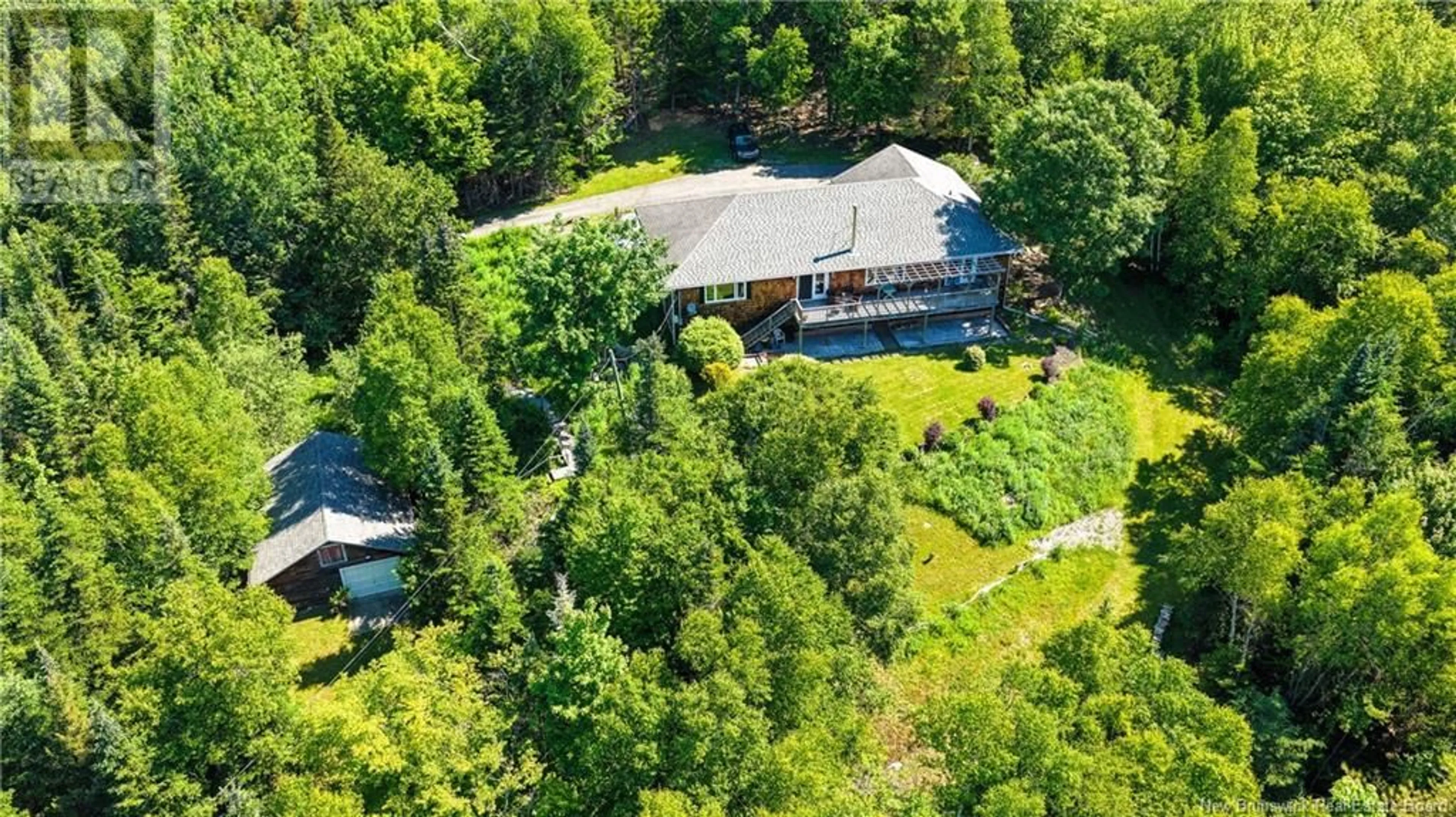 A pic from outside/outdoor area/front of a property/back of a property/a pic from drone, unknown for 11 MCLAREN DRIVE, Chamcook New Brunswick E5B3E3