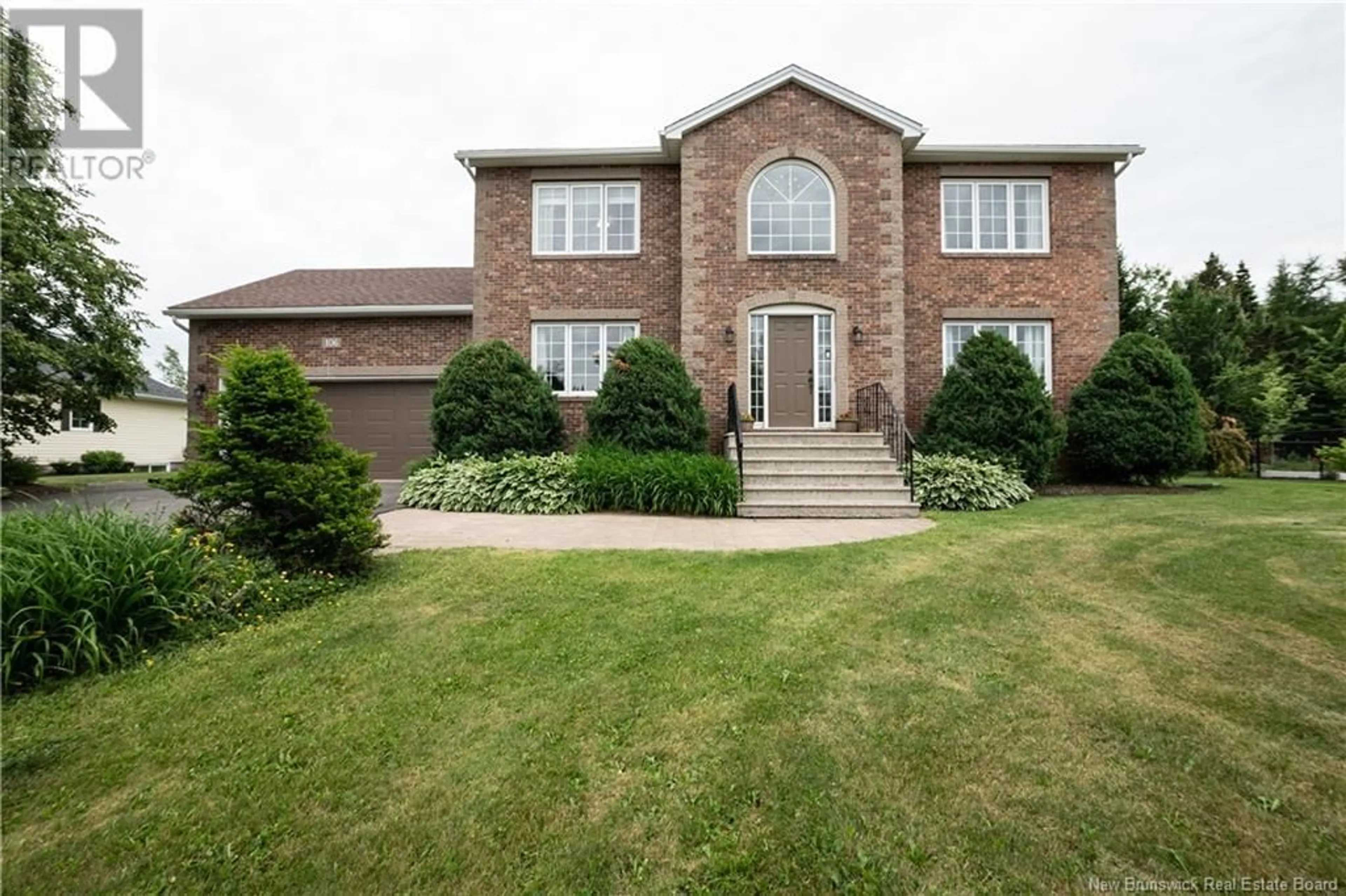 Home with brick exterior material, street for 106 ROYAL OAKS BOULEVARD, Moncton New Brunswick E1H3P2