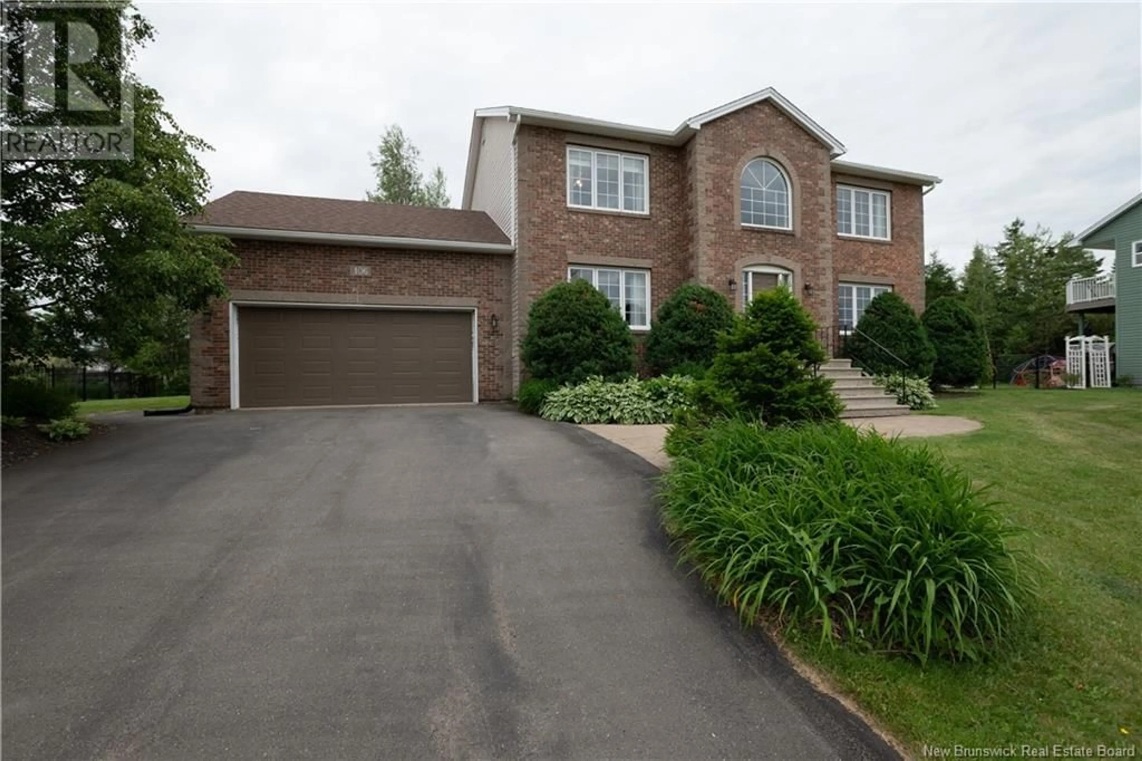 Home with brick exterior material, street for 106 ROYAL OAKS BOULEVARD, Moncton New Brunswick E1H3P2