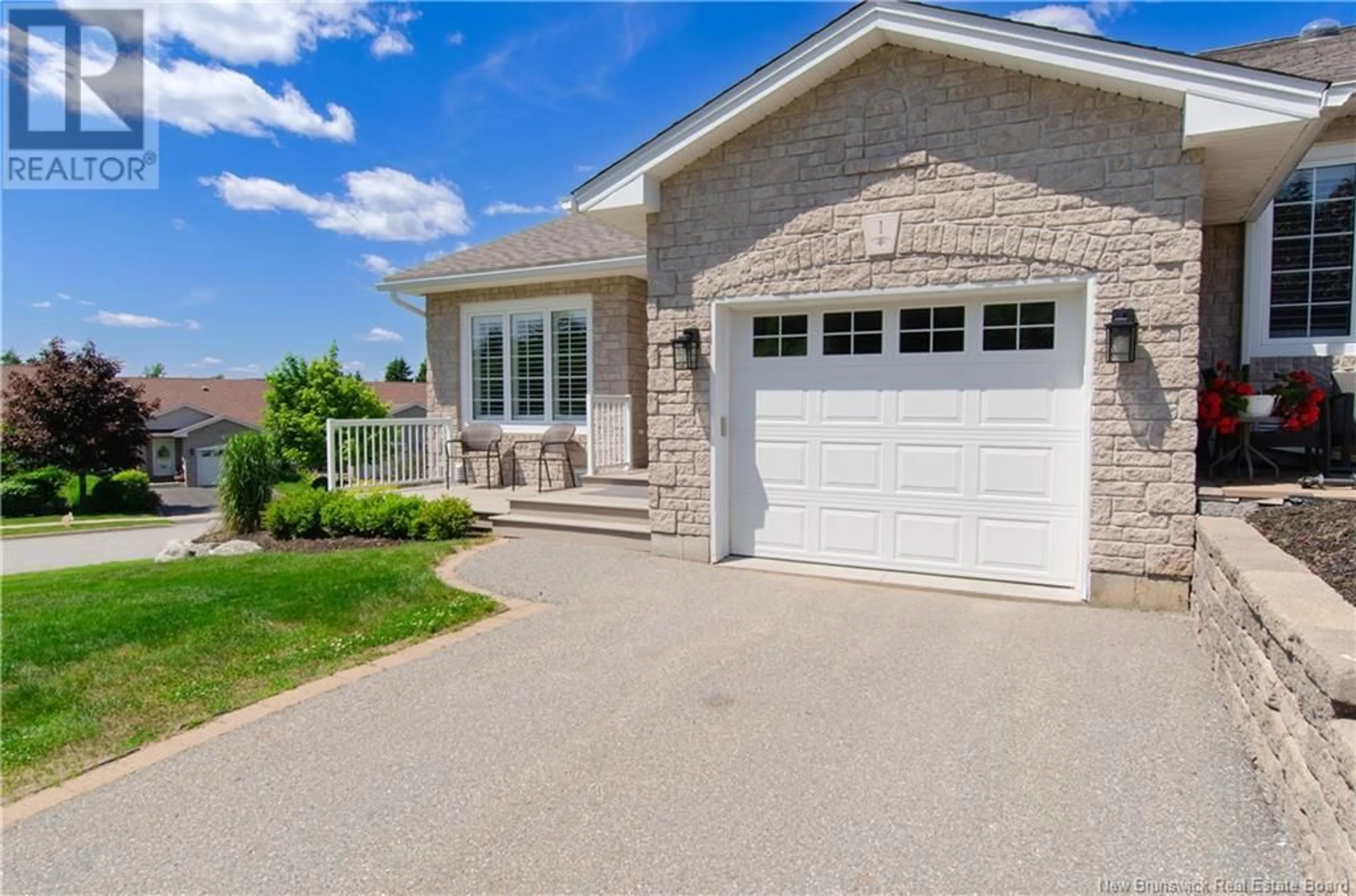 Home with brick exterior material, street for 1 MAPLEVIEW DRIVE, Hampton New Brunswick E5N0A6