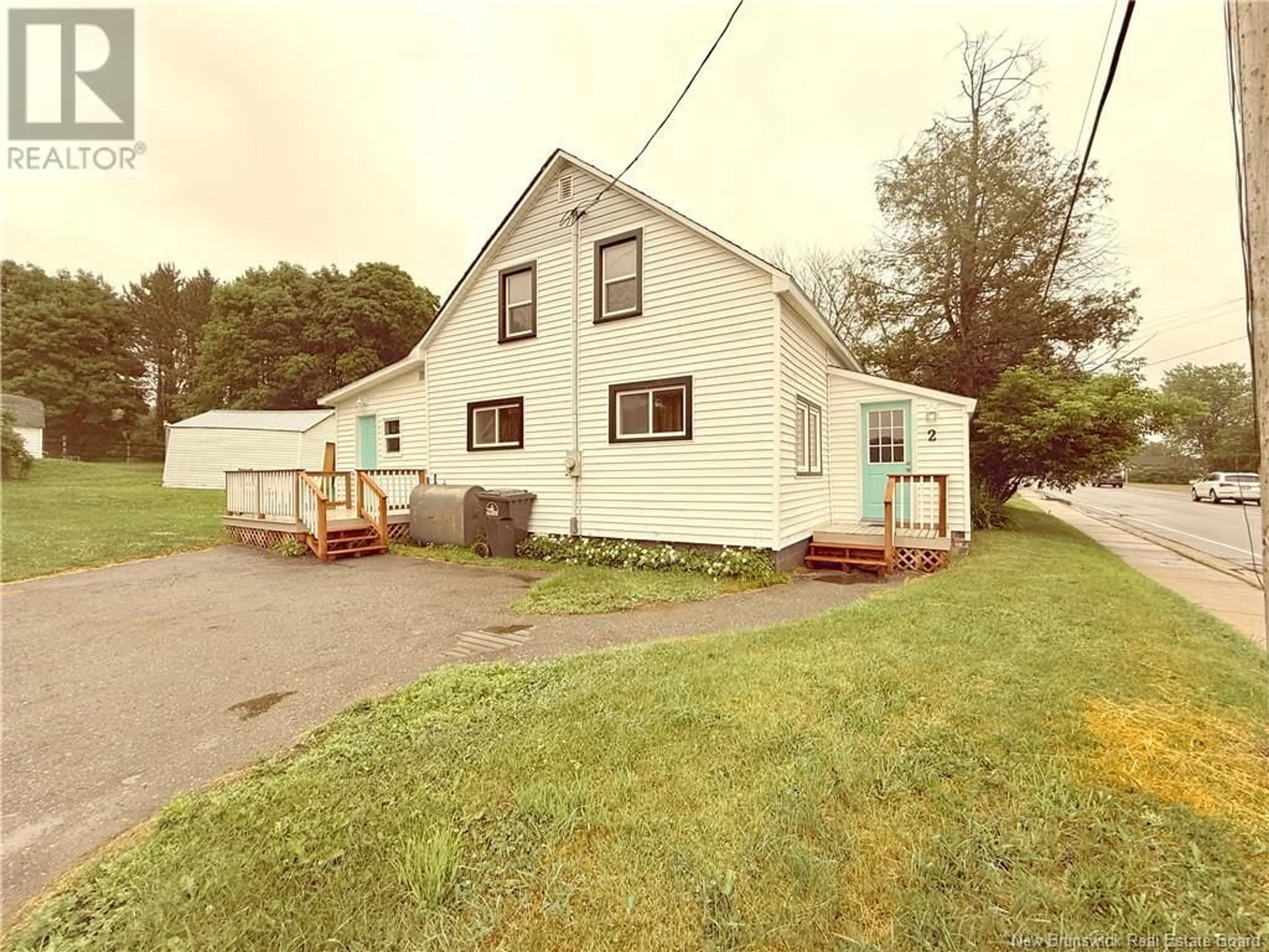 A pic from outside/outdoor area/front of a property/back of a property/a pic from drone, street for 2 DRISCOLL LANE, Miramichi New Brunswick E1V5S3