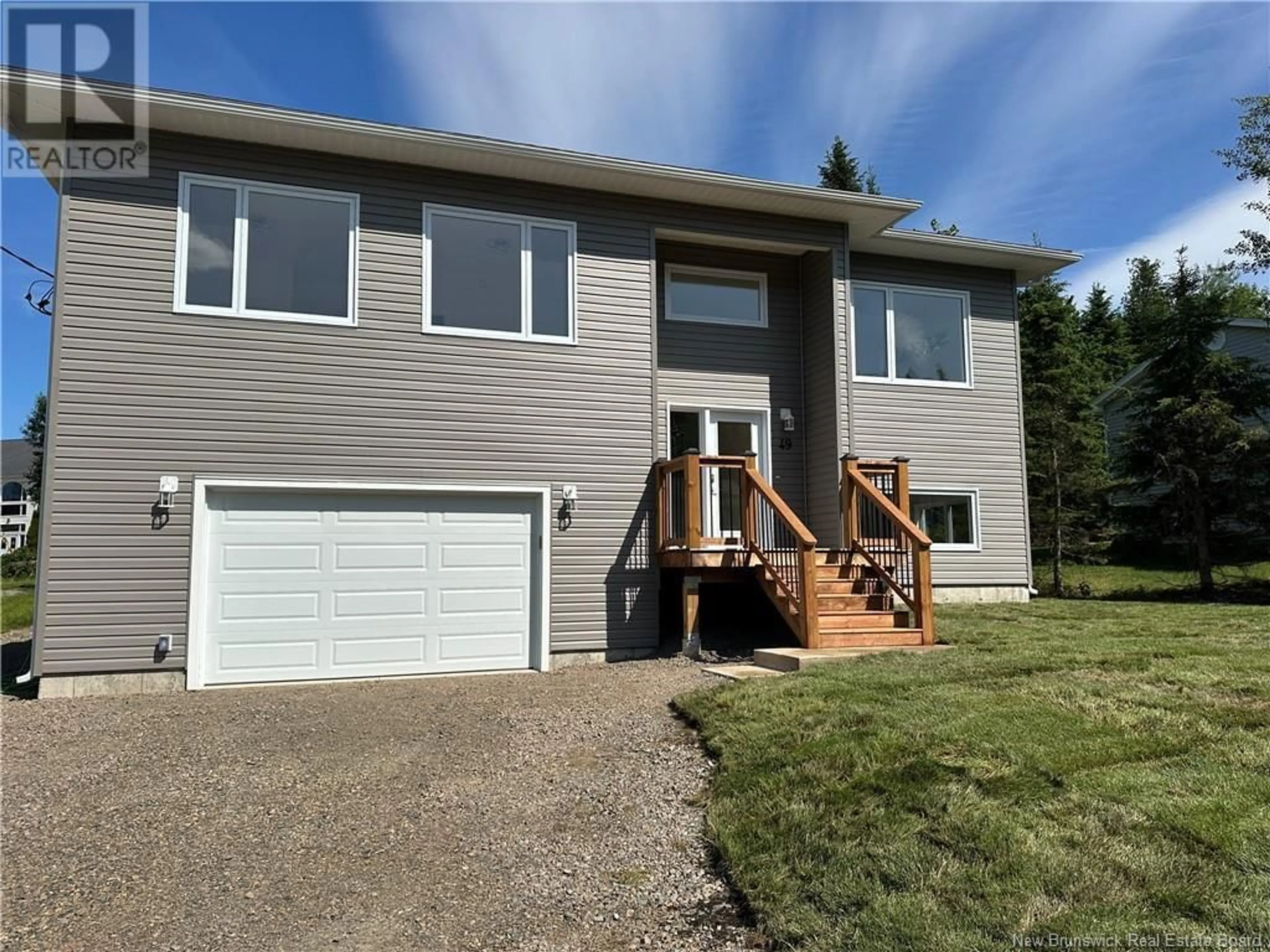 Home with vinyl exterior material, unknown for 49 RIDGE WAY, Grand Bay-Westfield New Brunswick E5K2V8