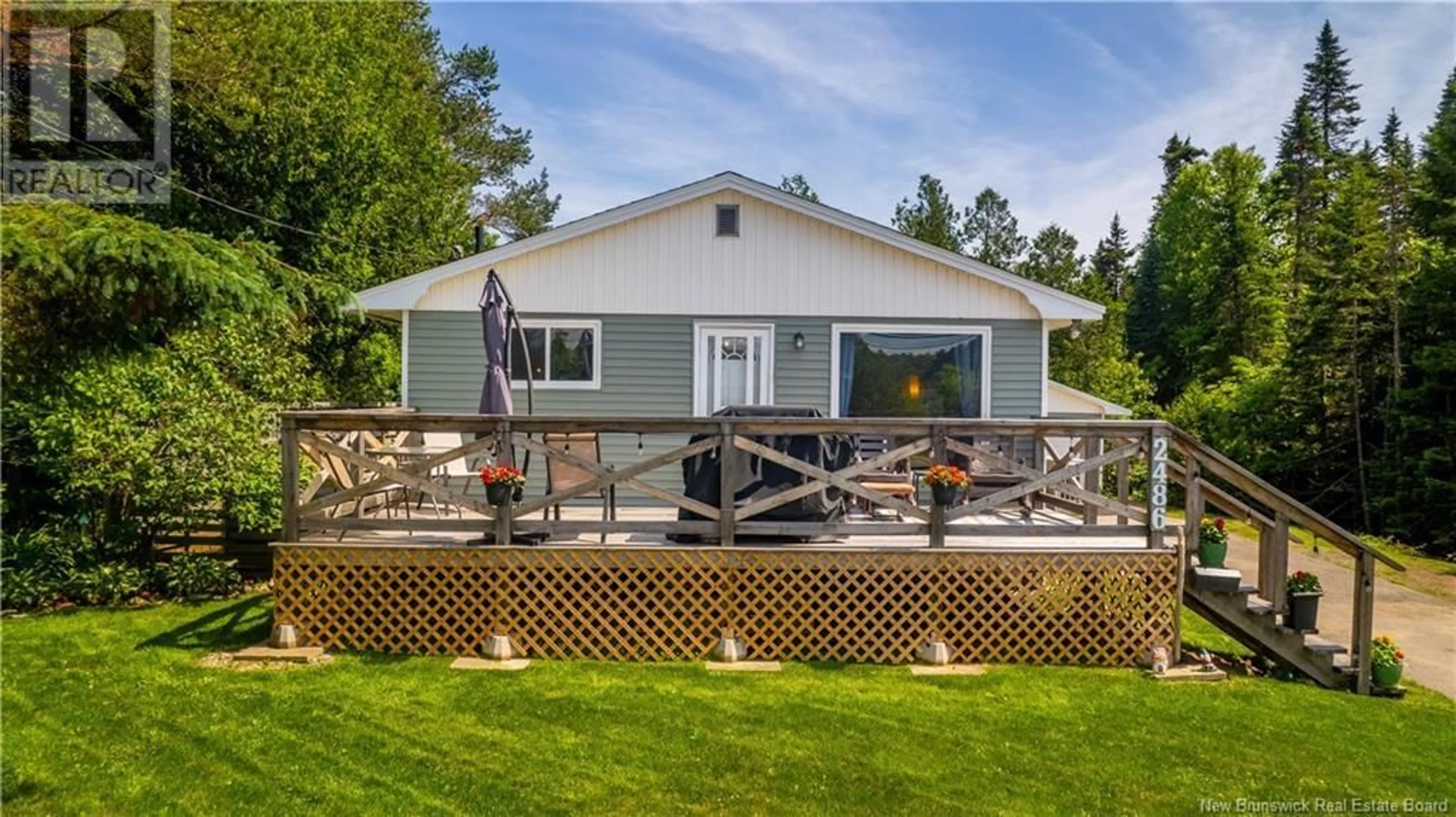Patio, water/lake/river/ocean view for 2486 LOCH LOMOND ROAD, Saint John New Brunswick E2N1A4