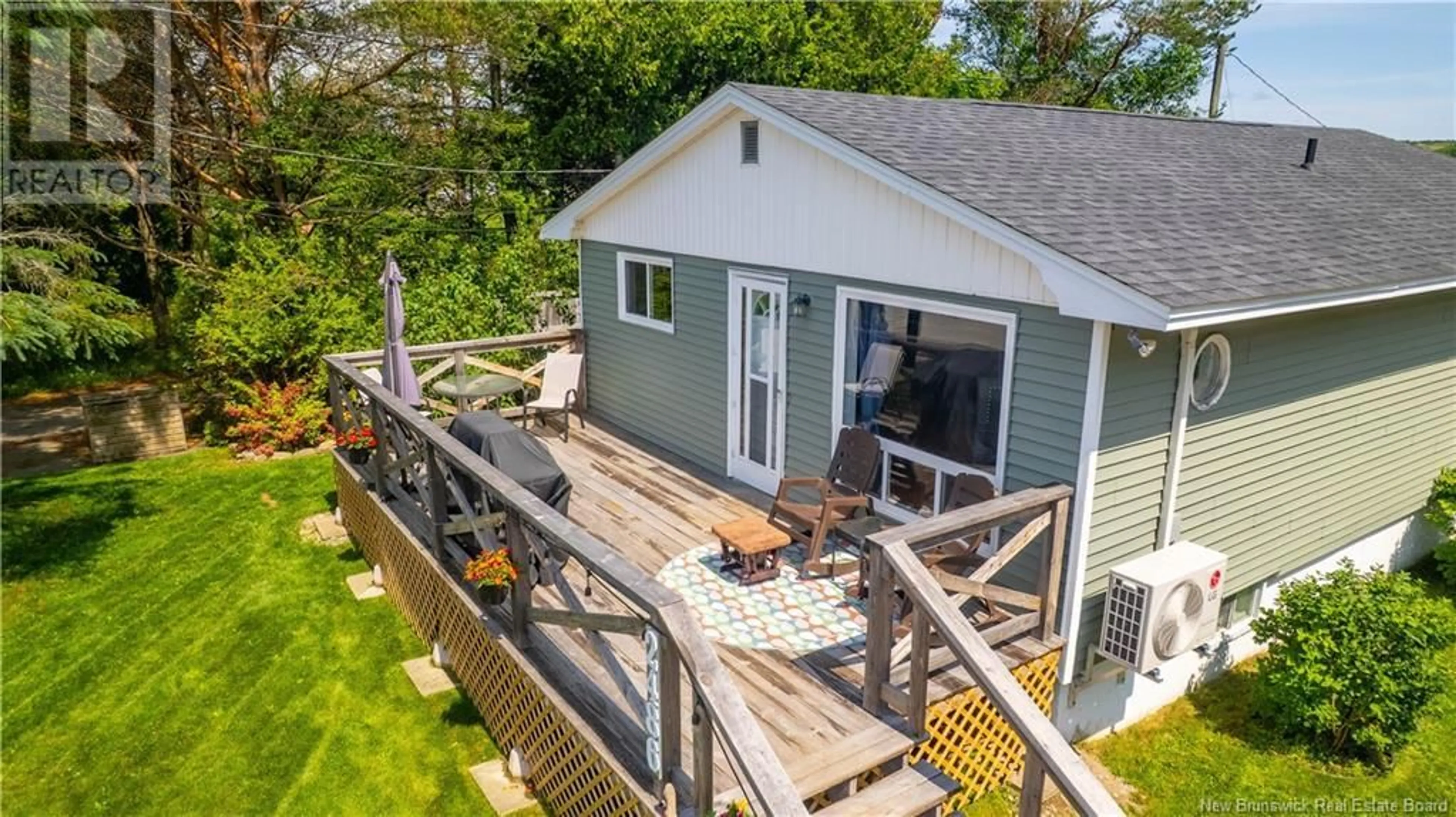 A pic from outside/outdoor area/front of a property/back of a property/a pic from drone, water/lake/river/ocean view for 2486 LOCH LOMOND ROAD, Saint John New Brunswick E2N1A4