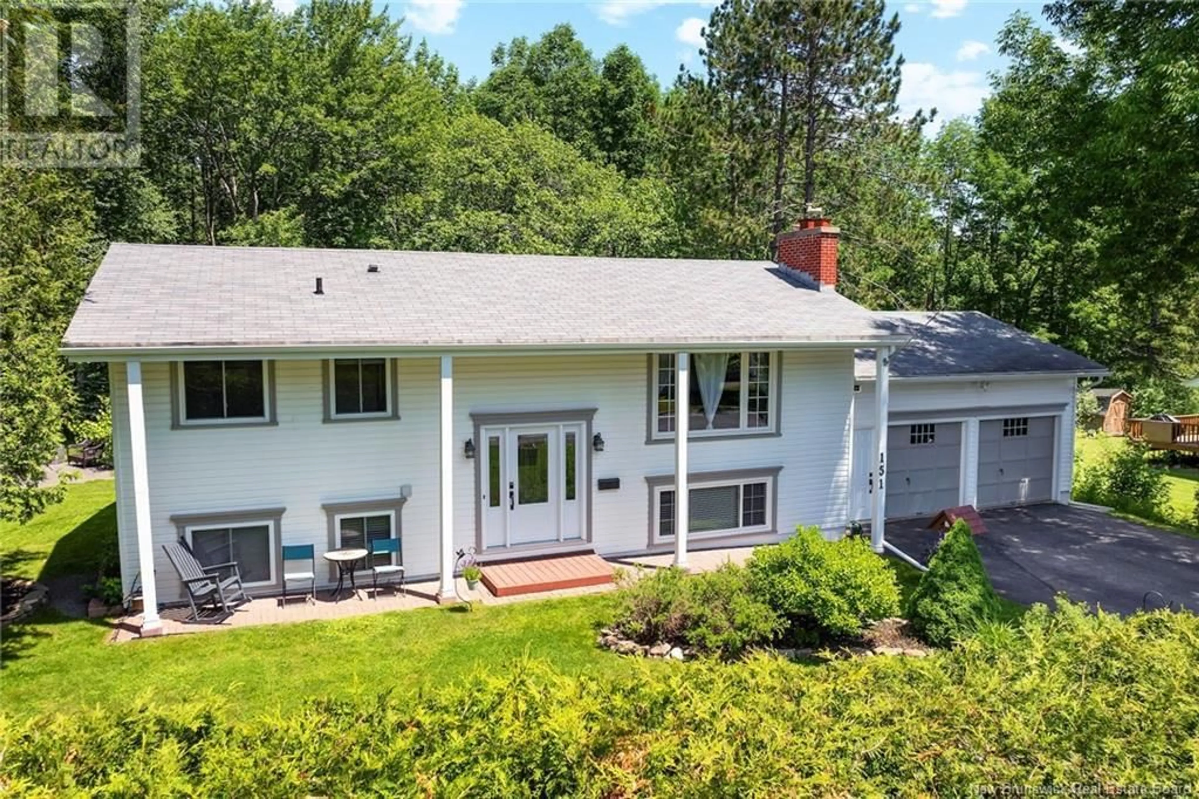 A pic from outside/outdoor area/front of a property/back of a property/a pic from drone, unknown for 151 SUNRISE ESTATES DRIVE, New Maryland New Brunswick E3C1G6