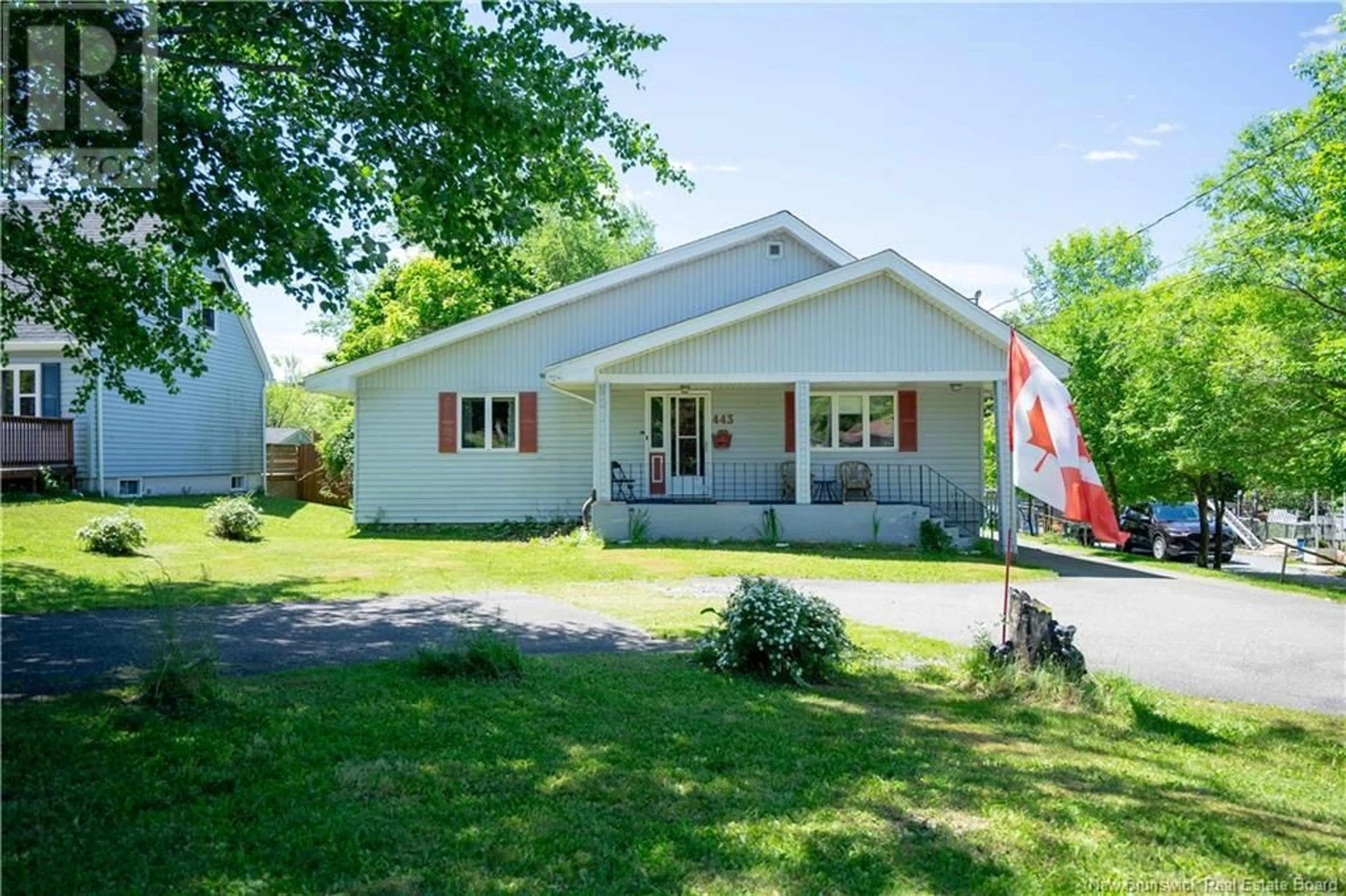 Home with vinyl exterior material, street for 443 GREEN HEAD ROAD, Saint John New Brunswick E2M4W4