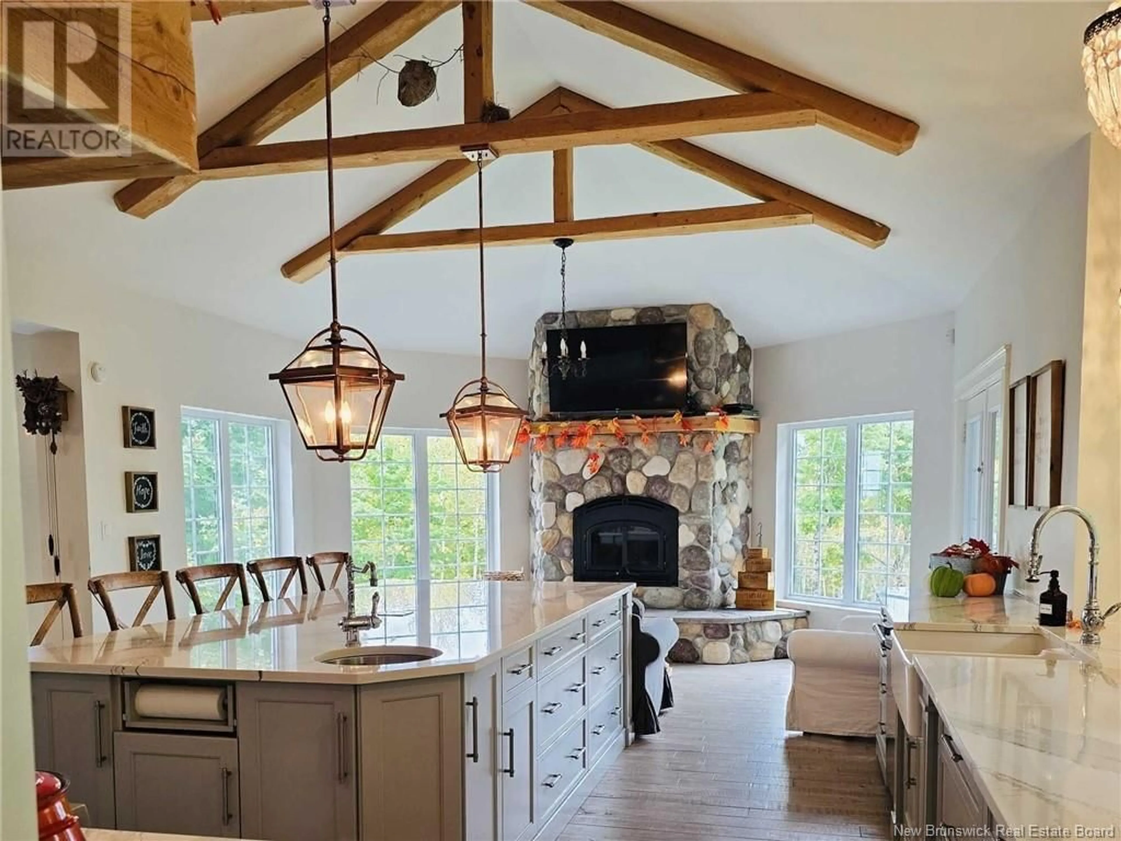 Open concept kitchen, unknown for 30 COOK STREET, Grafton New Brunswick E7N0B3