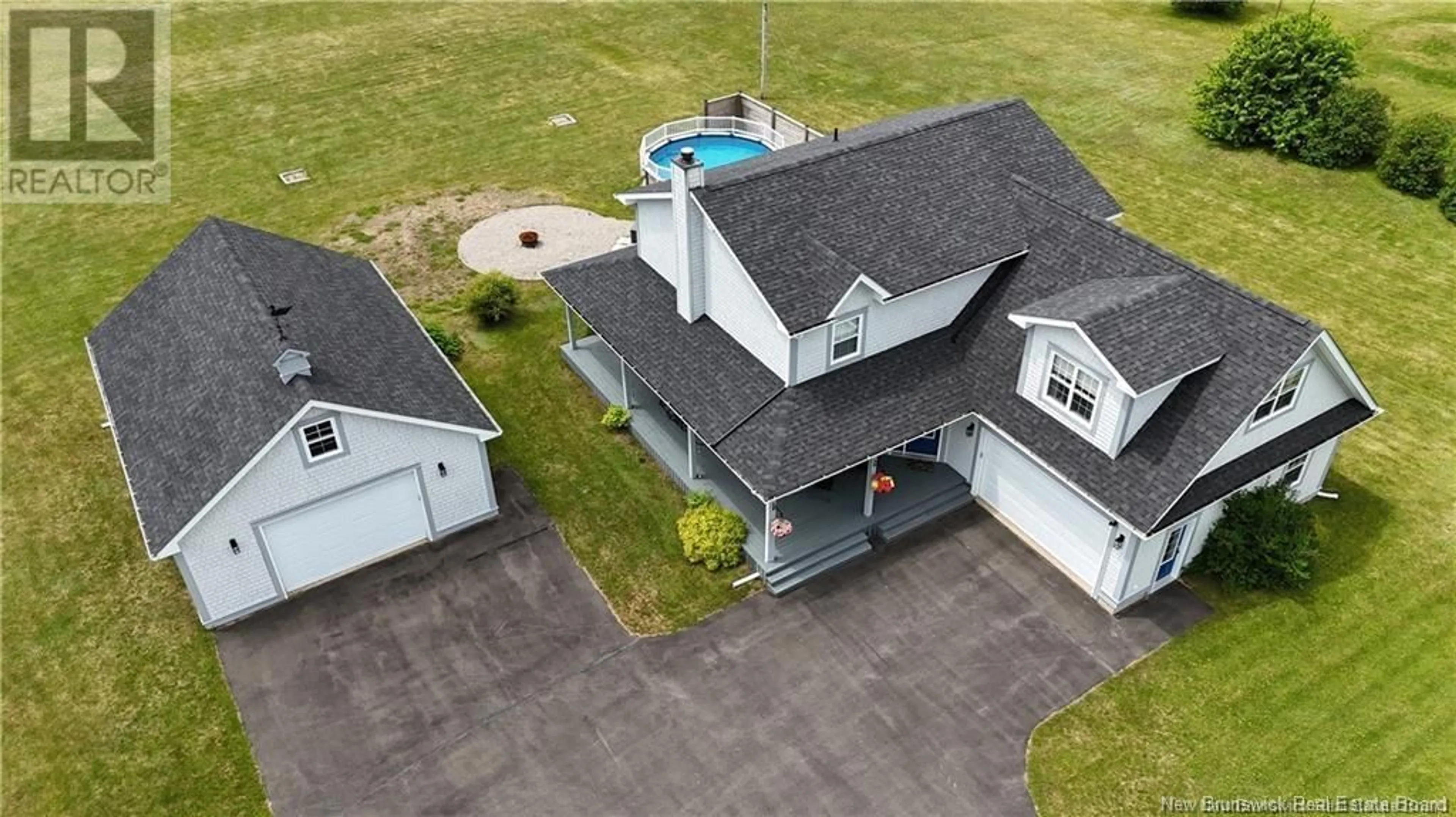 A pic from outside/outdoor area/front of a property/back of a property/a pic from drone, building for 25 HUTCHINSON LANE, Rexton New Brunswick E4W1Y8