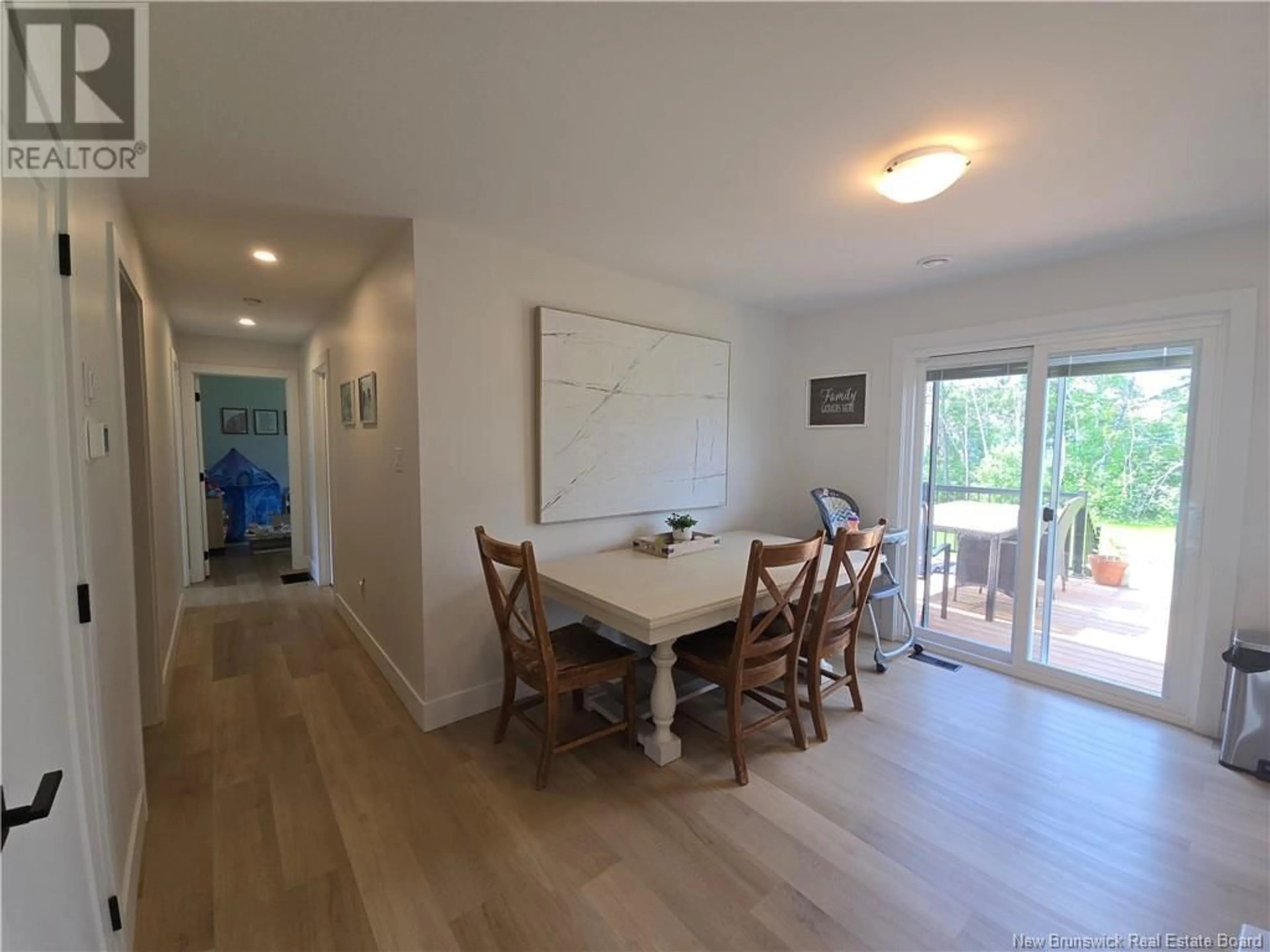 Dining room, wood/laminate floor for 207 CARROLL STREET, Miramichi New Brunswick E1V0M3