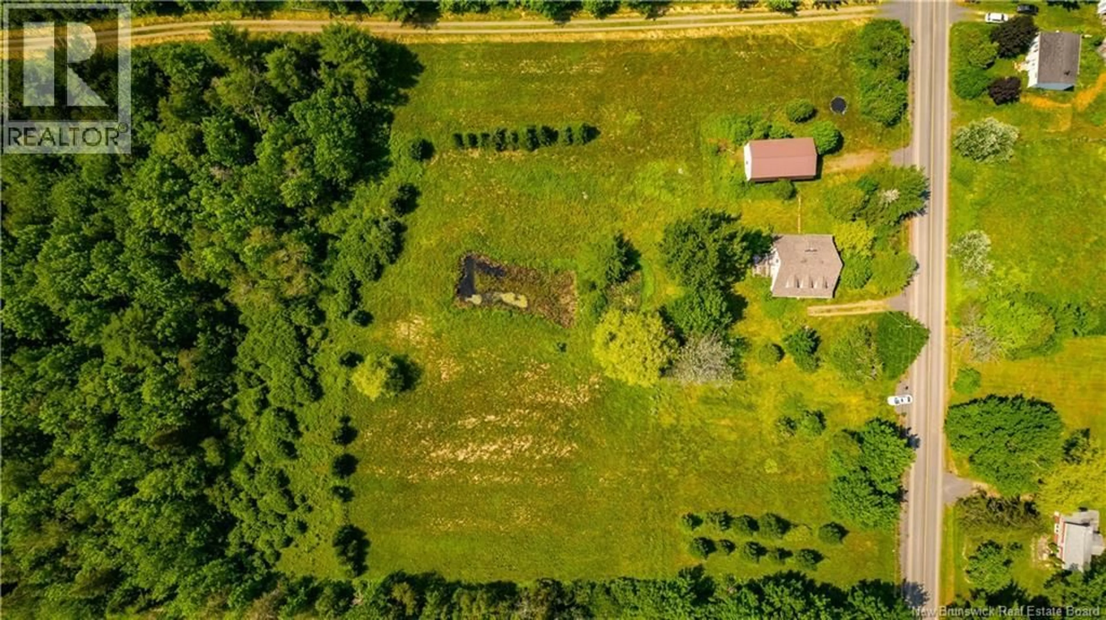 A pic from outside/outdoor area/front of a property/back of a property/a pic from drone, unknown for 1429 ROUTE 725 ROUTE, Little Ridge New Brunswick E3L5R7