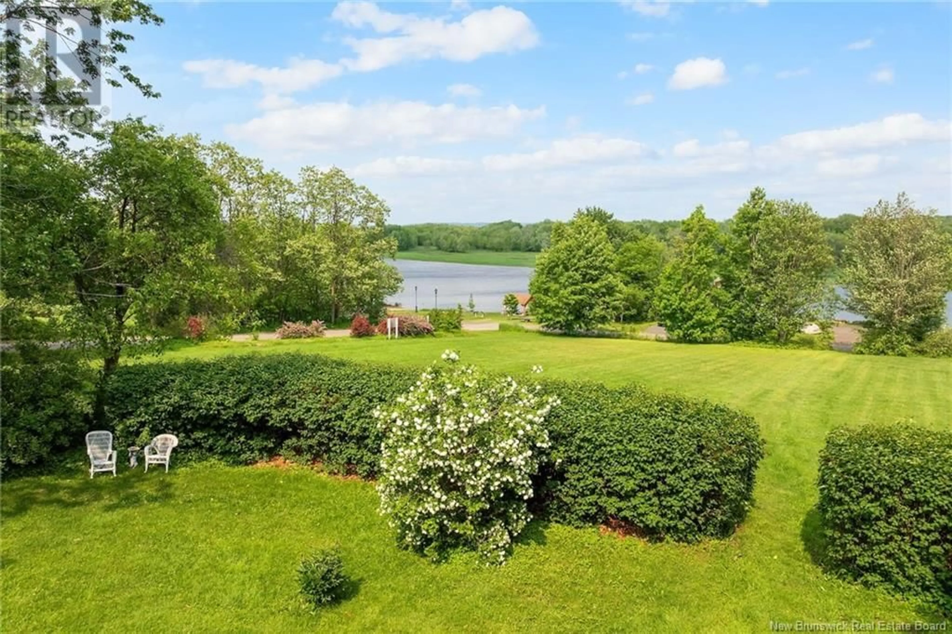 A pic from outside/outdoor area/front of a property/back of a property/a pic from drone, water/lake/river/ocean view for 94 TILLEY ROAD, Gagetown New Brunswick E5M1B6