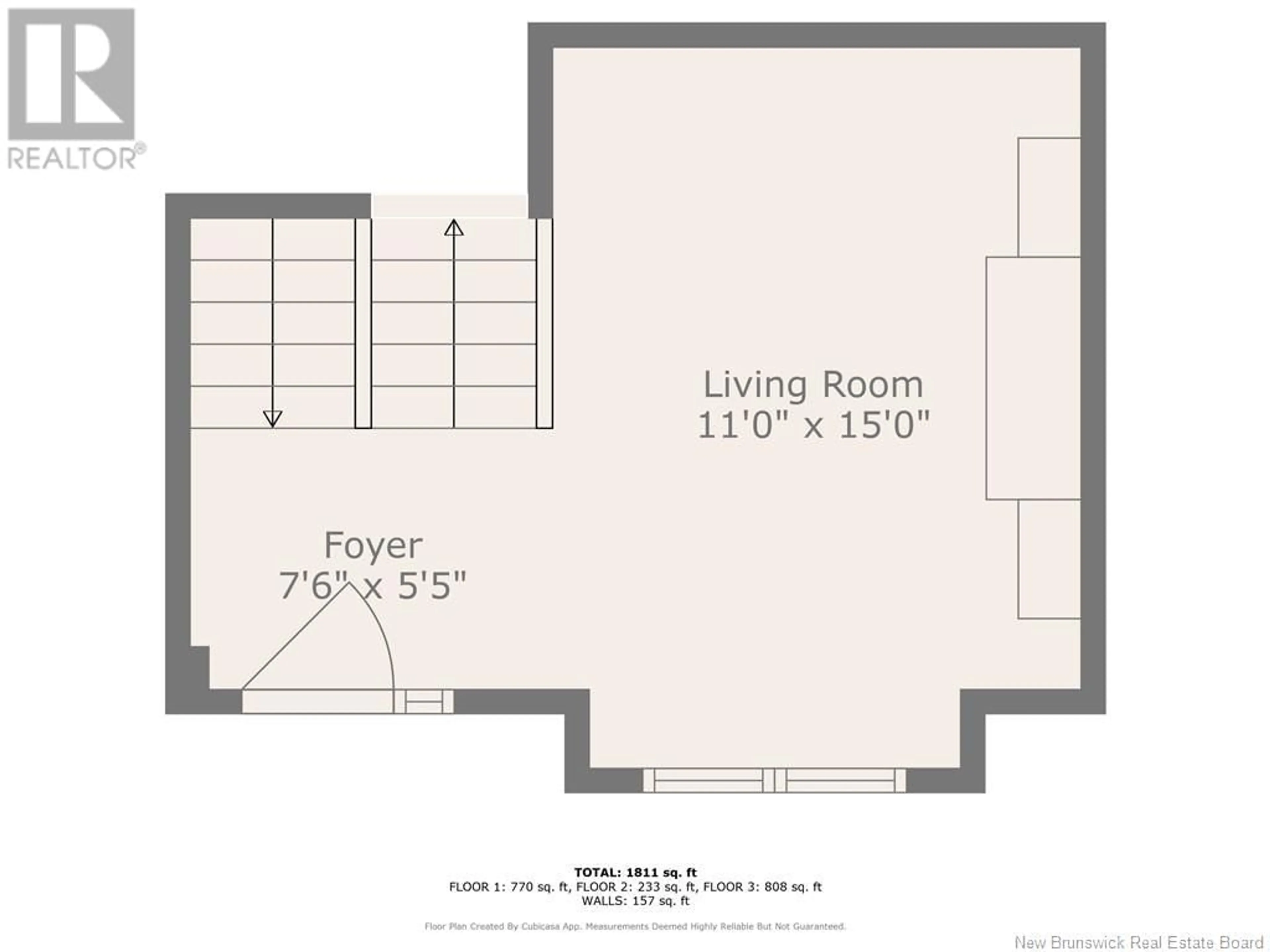Floor plan for 480 FOX CREEK ROAD, Dieppe New Brunswick E1A7M9