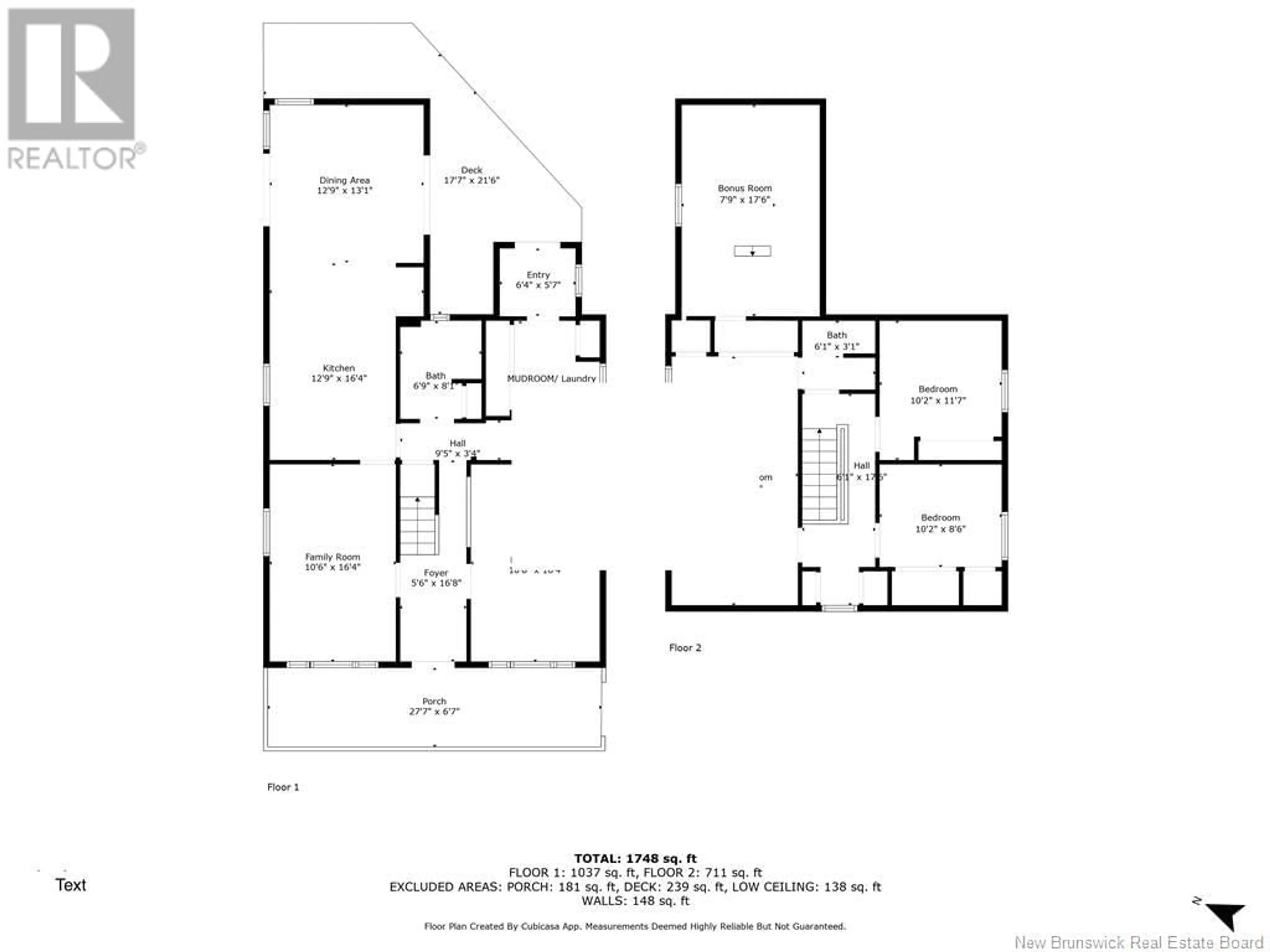 Floor plan for 41 CORBETT ROAD, Morrisdale New Brunswick E5K4P3