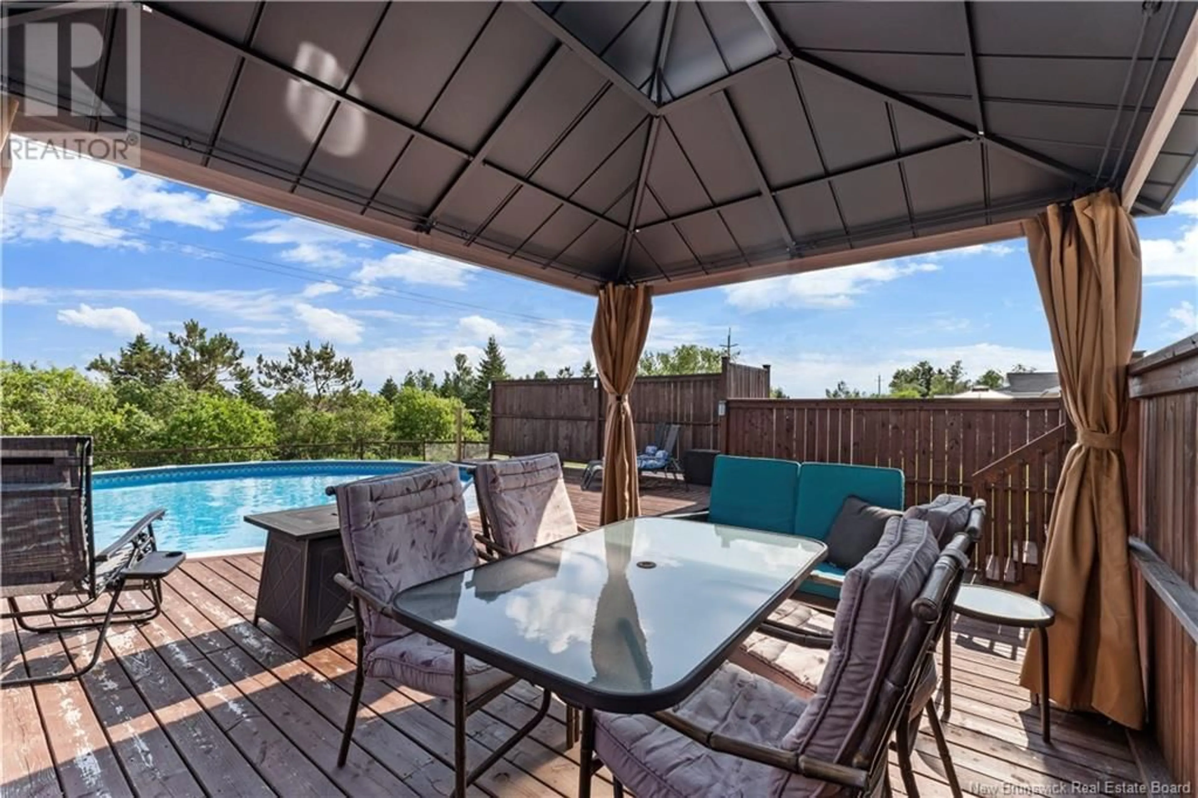 Patio, water/lake/river/ocean view for 268 HIGHLANDVIEW, Moncton New Brunswick E1A2L3