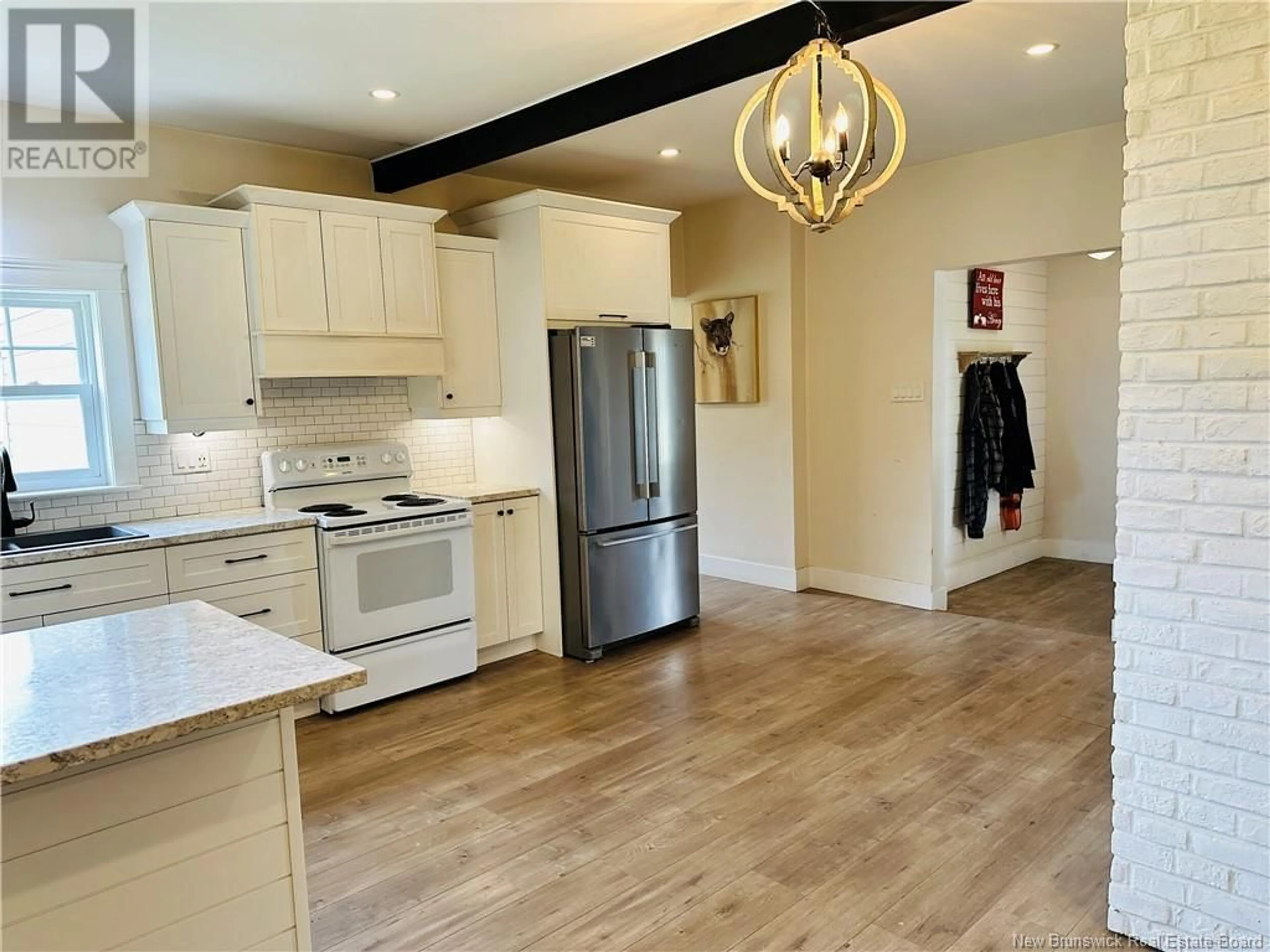 Open concept kitchen, unknown for 1 THERIAULT HACHE ROAD, Baie-Sainte-Anne New Brunswick E9A1N7