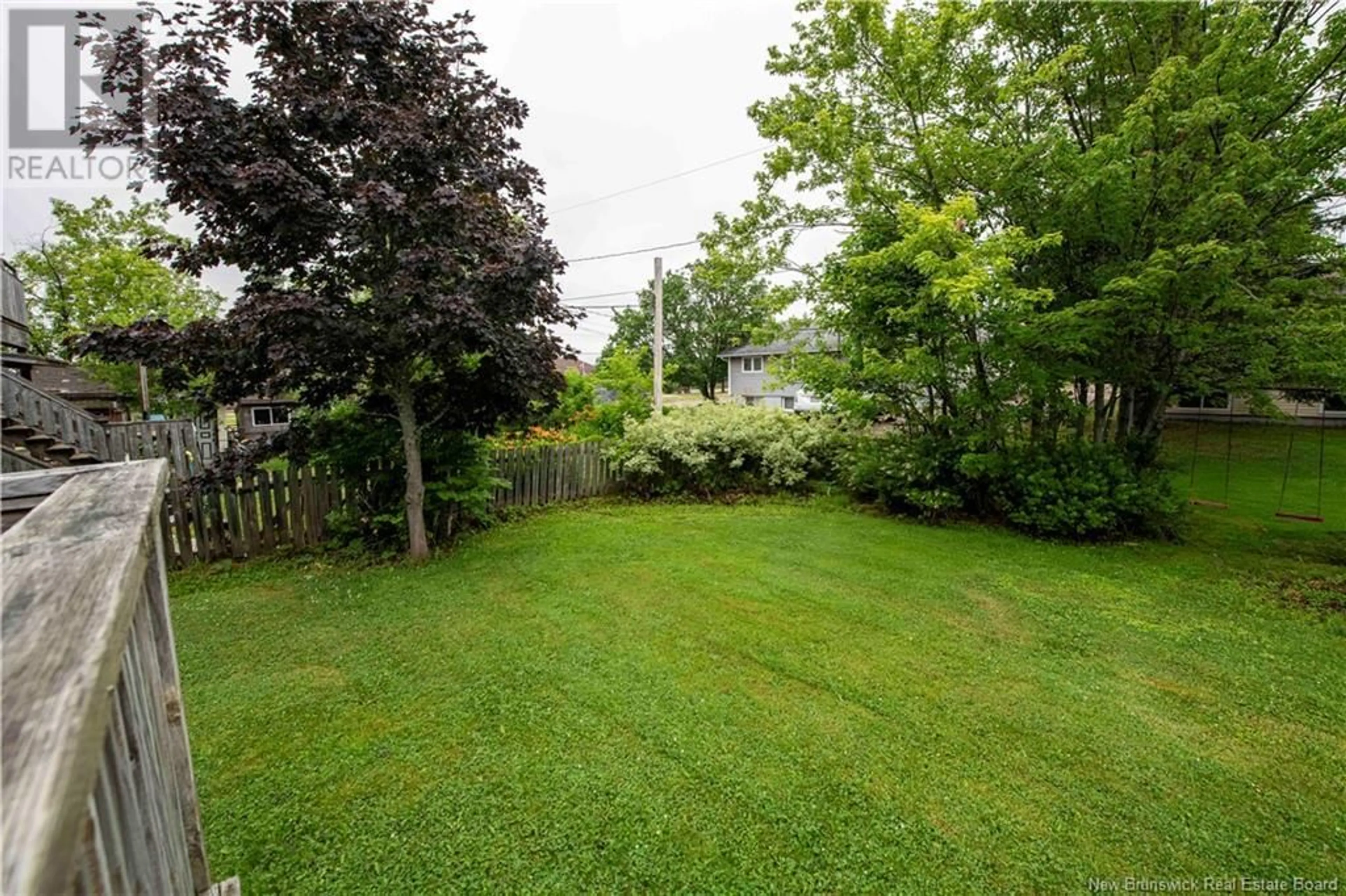 Patio, forest/trees view for 43 FRIER STREET, Moncton New Brunswick E1A4L7