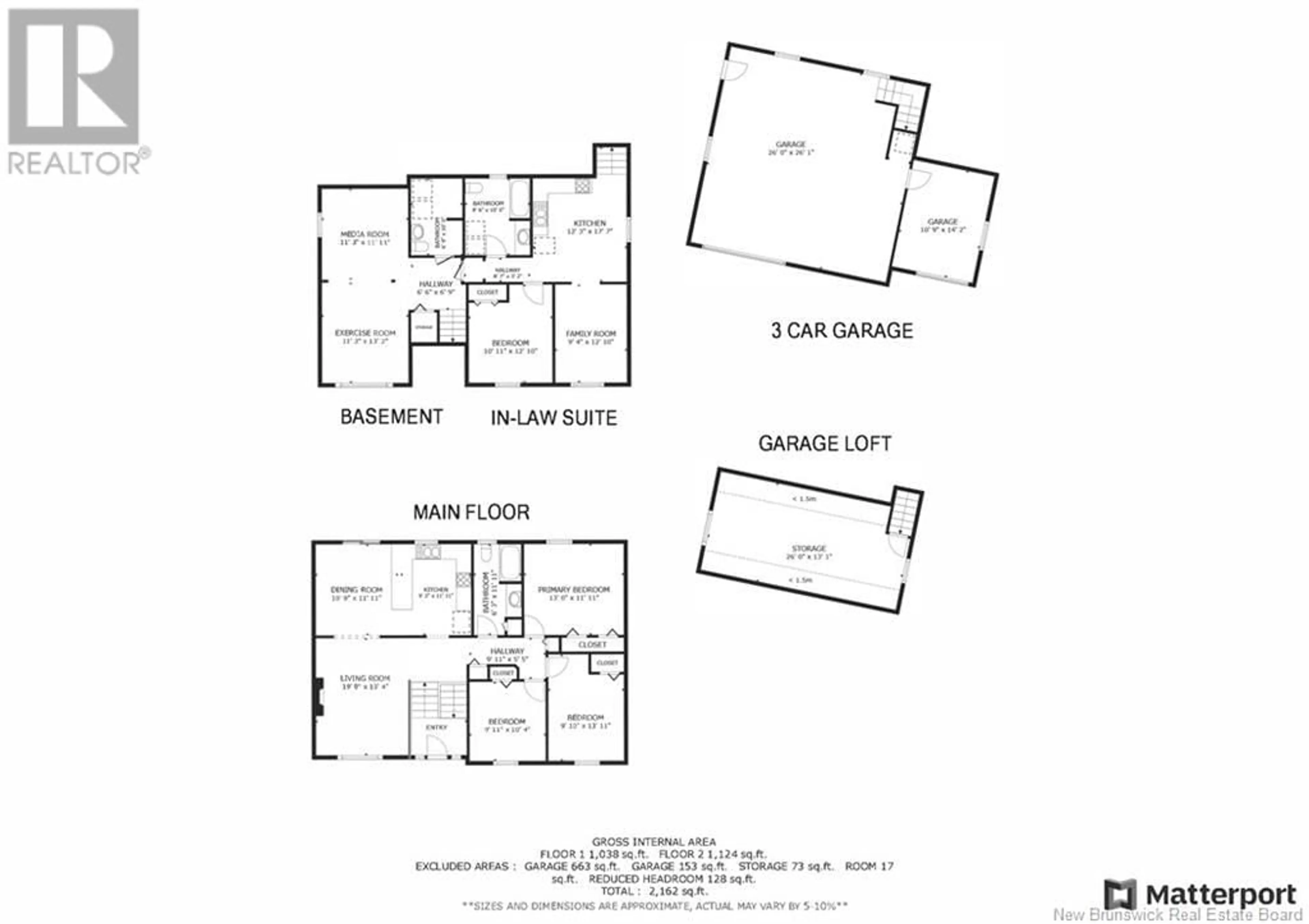 Floor plan for 186 ROLLING HILL DRIVE, Richibucto Road New Brunswick E3A9V5
