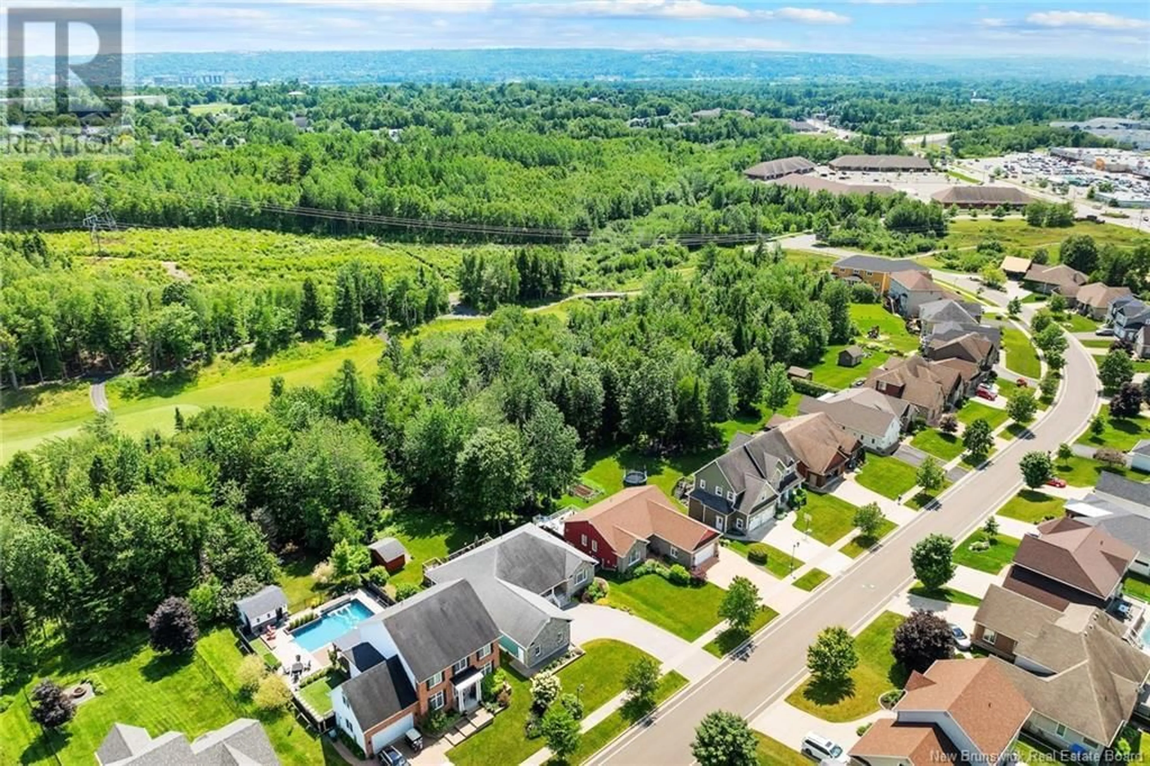 A pic from outside/outdoor area/front of a property/back of a property/a pic from drone, unknown for 96 SUMMERHILL ROW, Fredericton New Brunswick E3G0E9