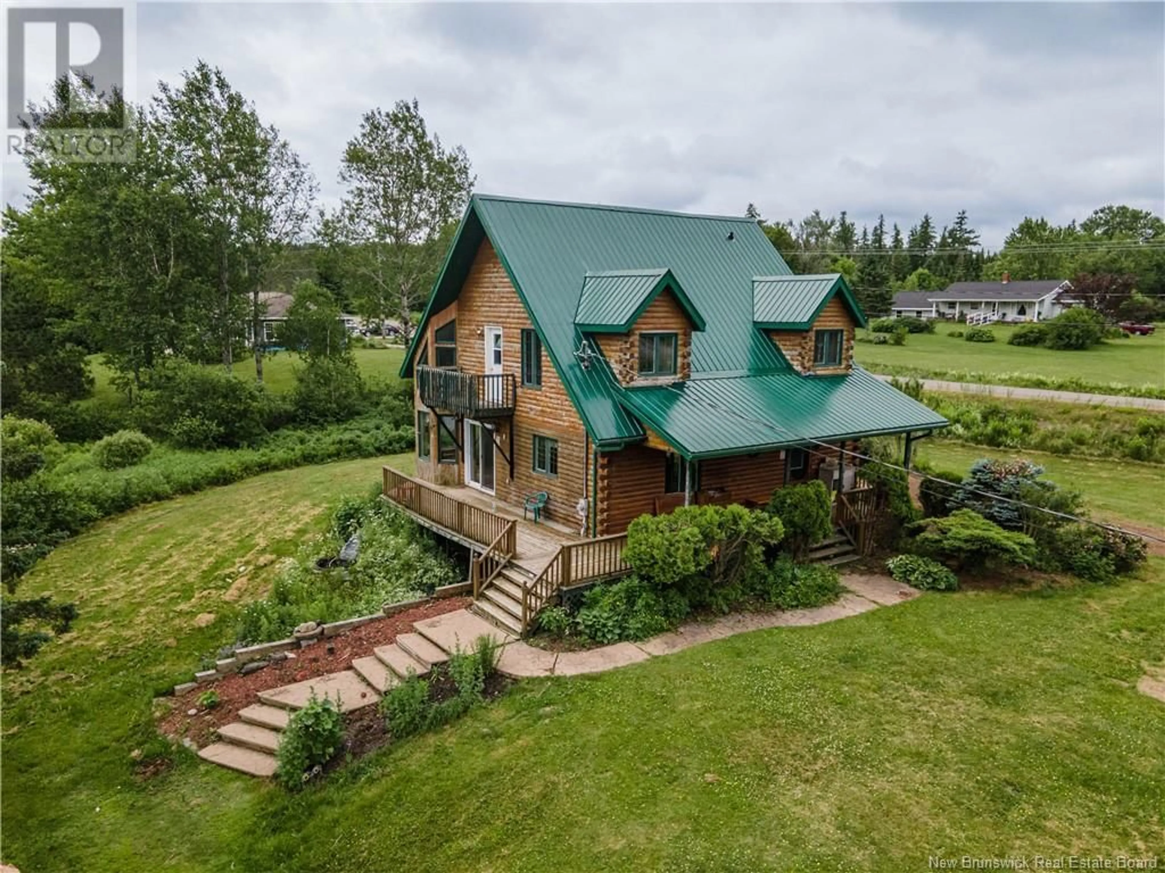 A pic from outside/outdoor area/front of a property/back of a property/a pic from drone, unknown for 1211 ROUTE 865, Cassidy Lake New Brunswick E4E5Y6