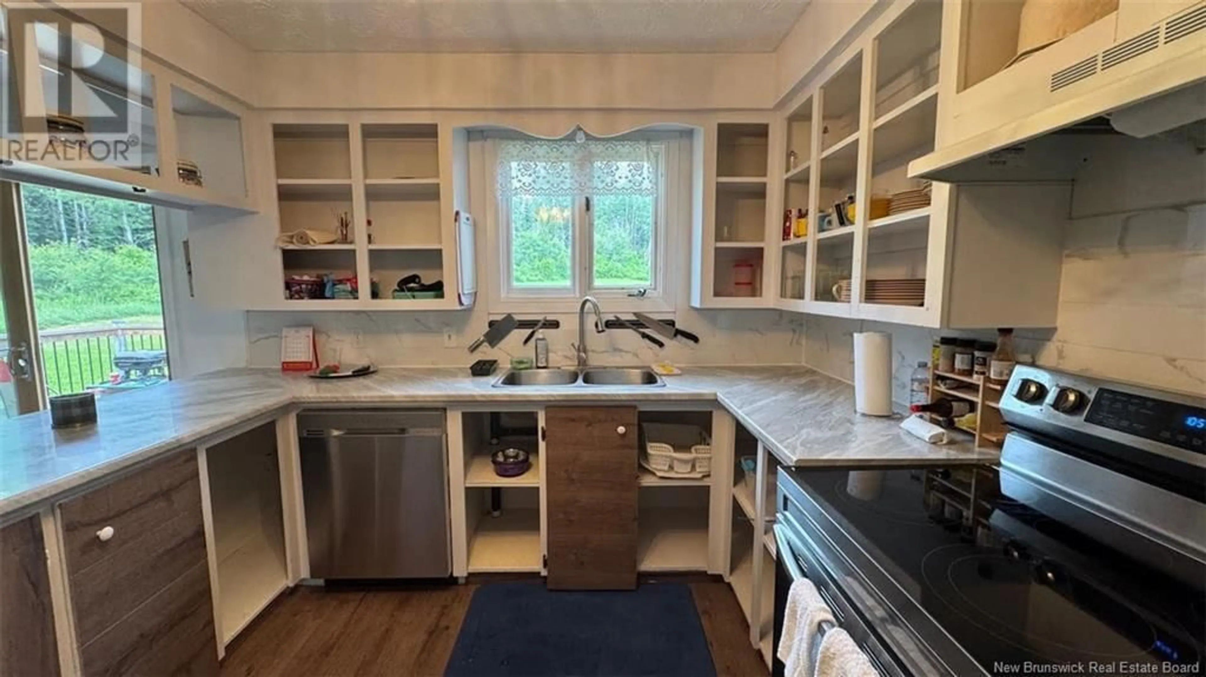 Standard kitchen, ceramic/tile floor for 6932 ROUTE 120, Lac Baker New Brunswick E7A1N3