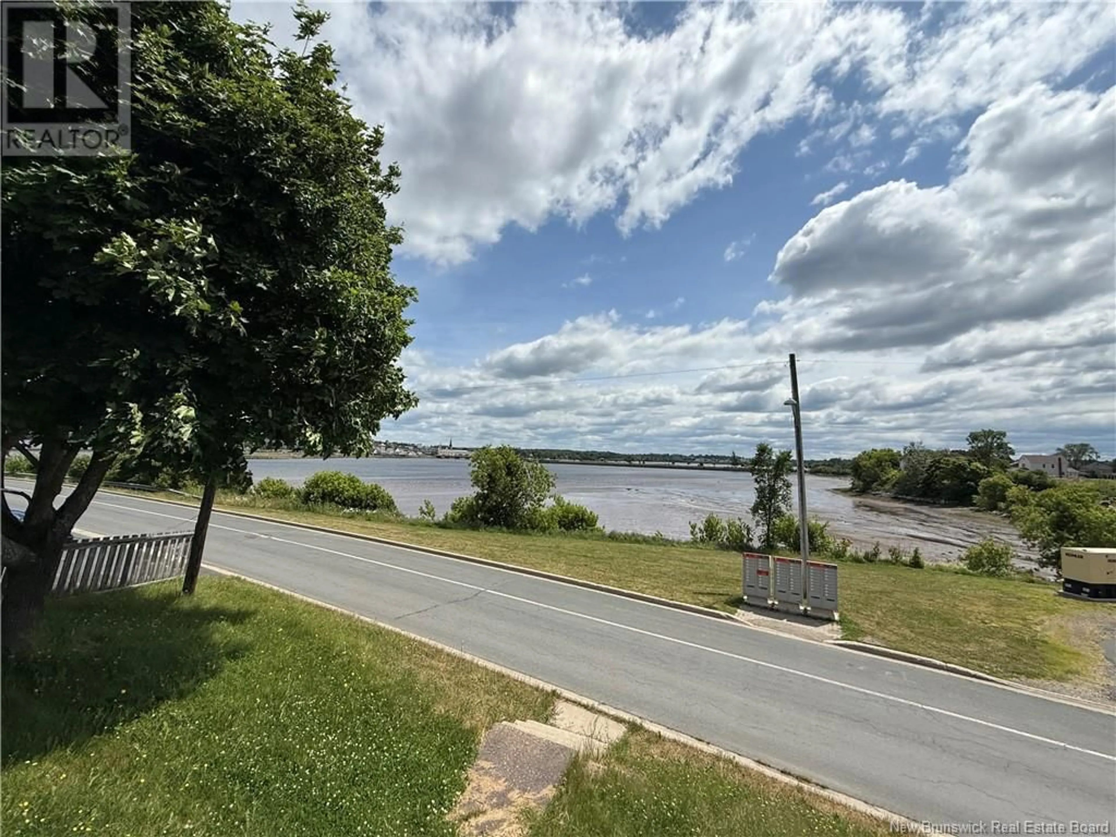 A pic from outside/outdoor area/front of a property/back of a property/a pic from drone, water/lake/river/ocean view for 470 RIVERSIDE DRIVE, Bathurst New Brunswick E2A4M4