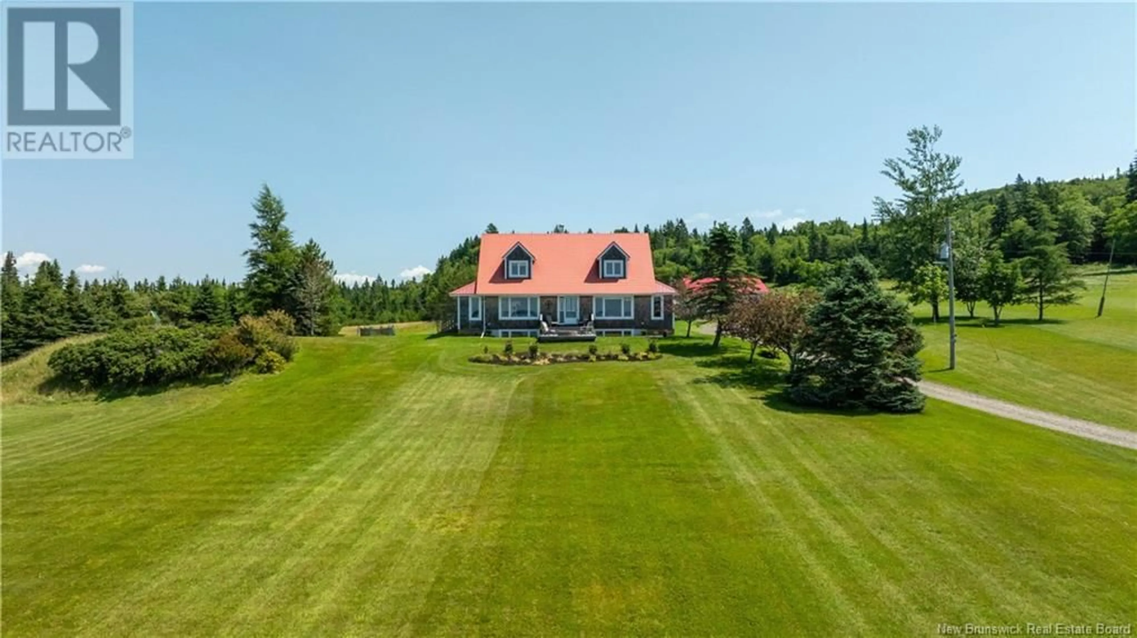 A pic from outside/outdoor area/front of a property/back of a property/a pic from drone, unknown for 545 ARMSTRONG LANE, Blacks Harbour New Brunswick E5H1J5