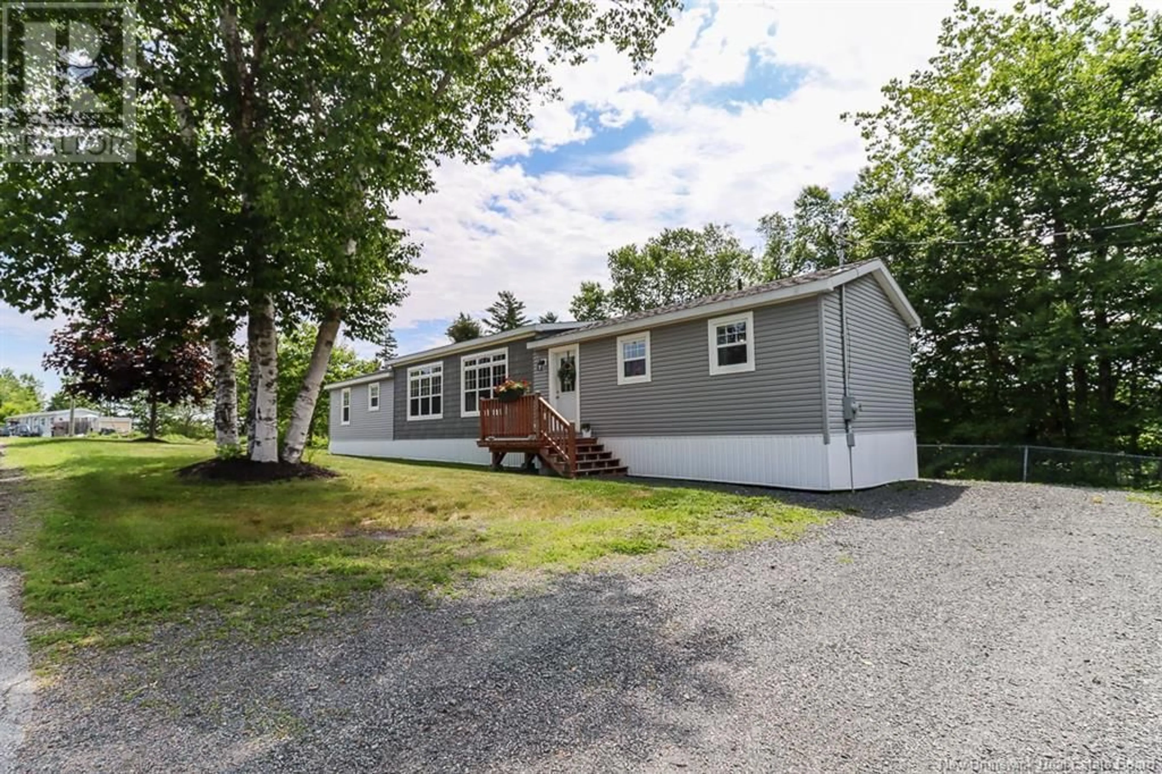Home with vinyl exterior material, street for 110 SOUTH STREET, St George New Brunswick E5C3P9