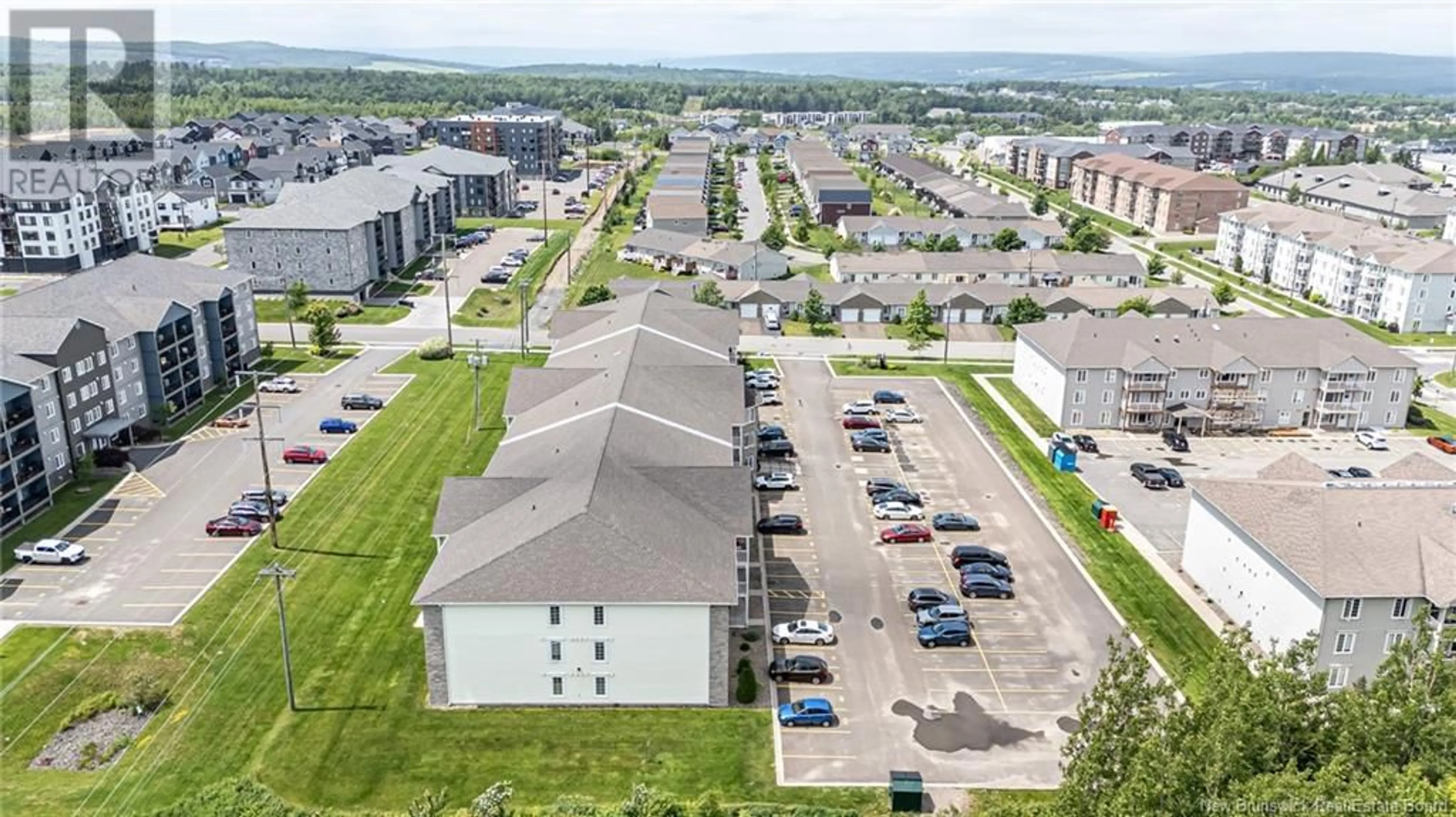 A pic from outside/outdoor area/front of a property/back of a property/a pic from drone, city buildings view from balcony for 220 - 130 LIAN STREET, Fredericton New Brunswick E3C0G4
