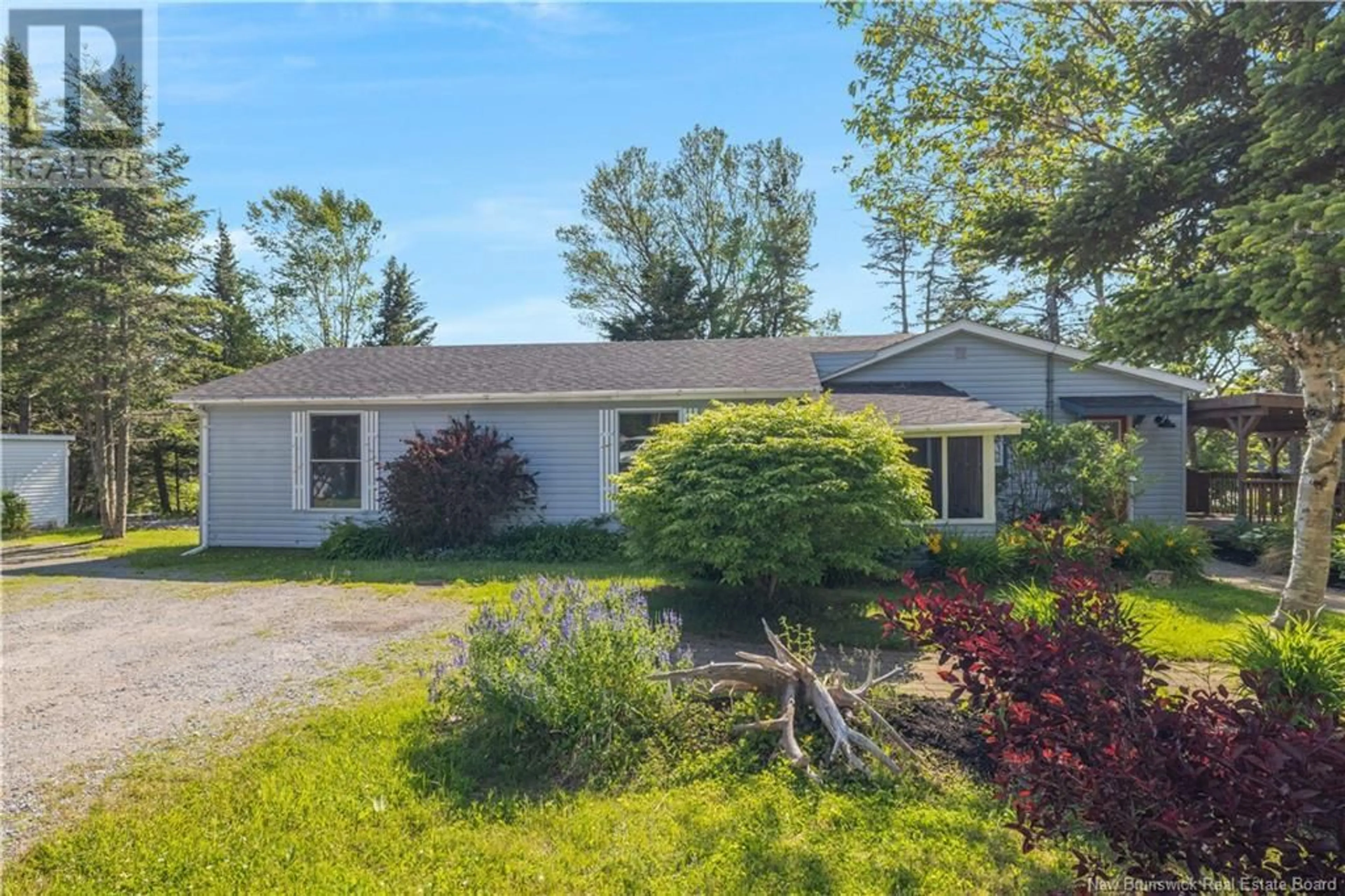 A pic from outside/outdoor area/front of a property/back of a property/a pic from drone, unknown for 229 MCCARTHY'S POINT ROAD, Pocologan New Brunswick E5J1A7