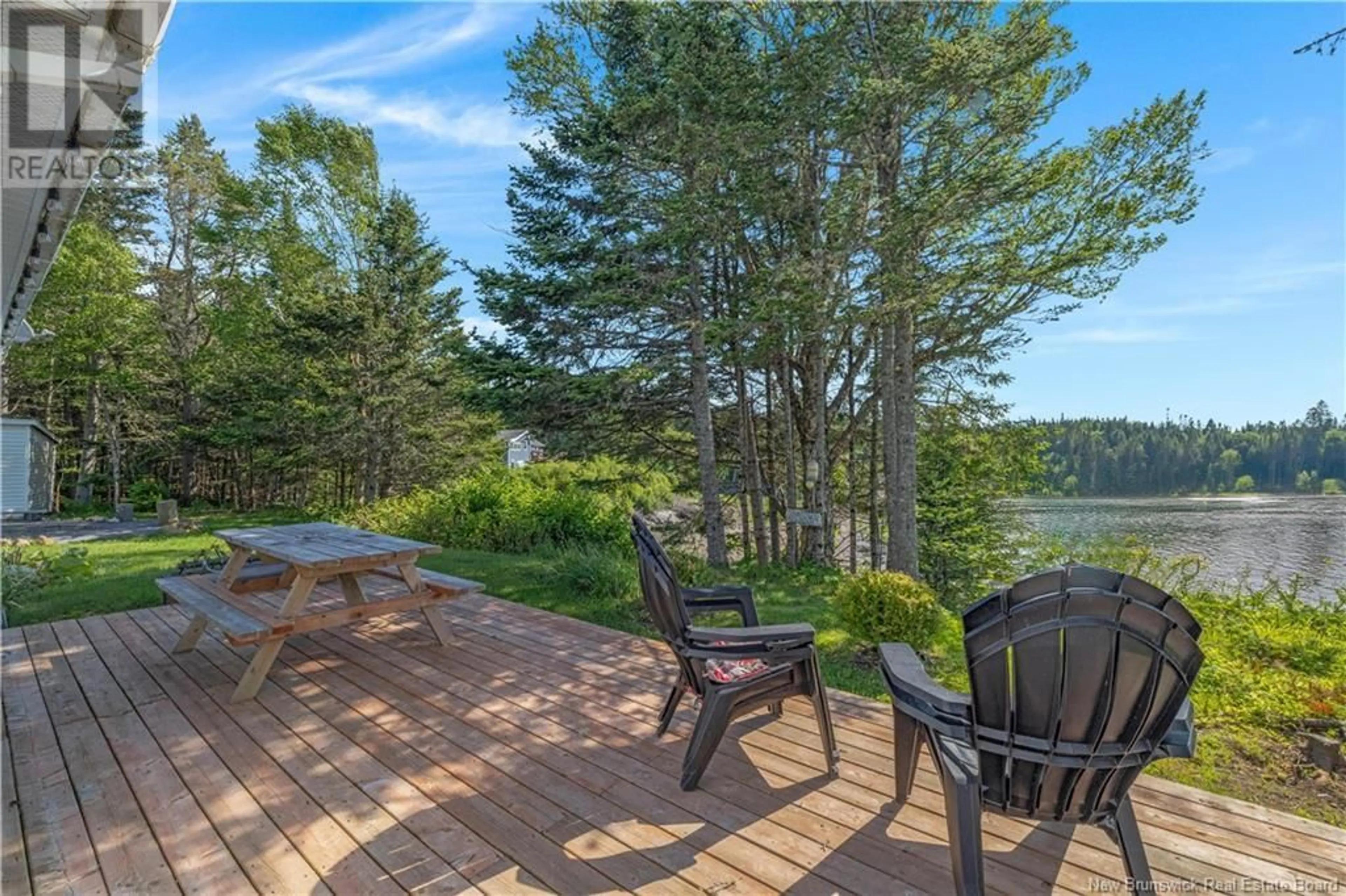Patio, water/lake/river/ocean view for 229 MCCARTHY'S POINT ROAD, Pocologan New Brunswick E5J1A7