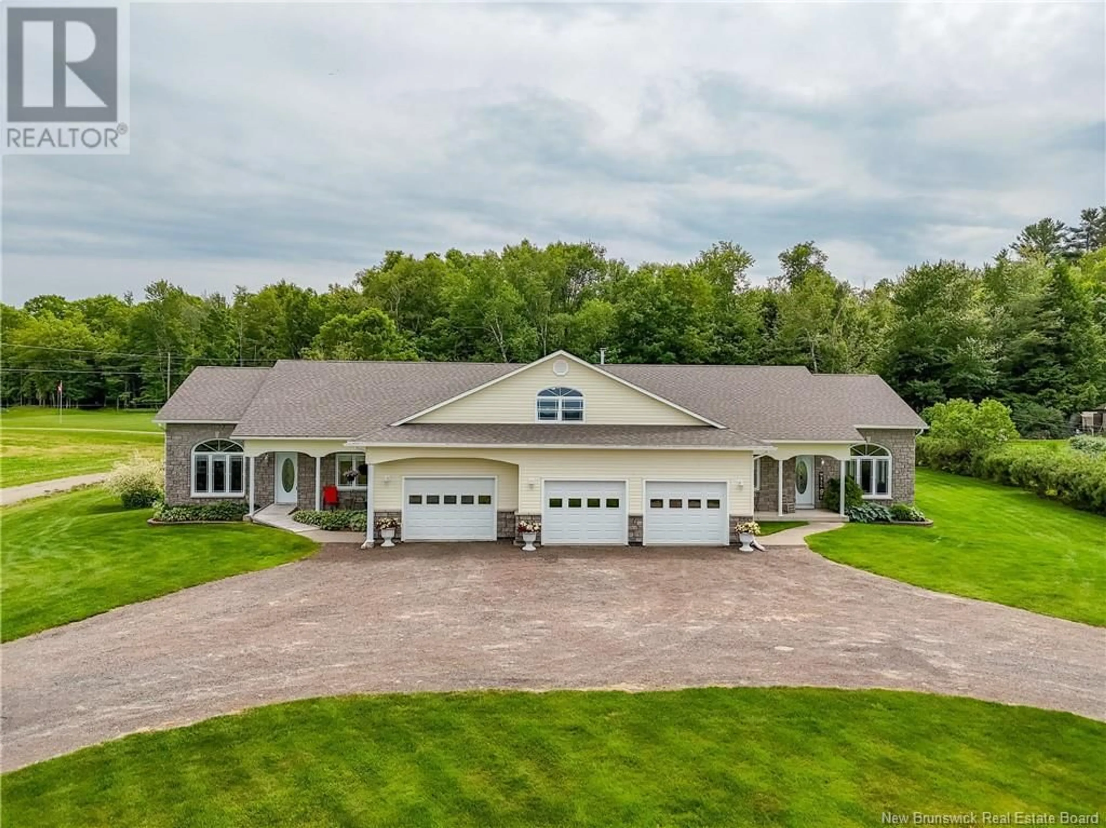A pic from outside/outdoor area/front of a property/back of a property/a pic from drone, unknown for 240 CROCKS POINT ROAD, Keswick Ridge New Brunswick E6L1T7