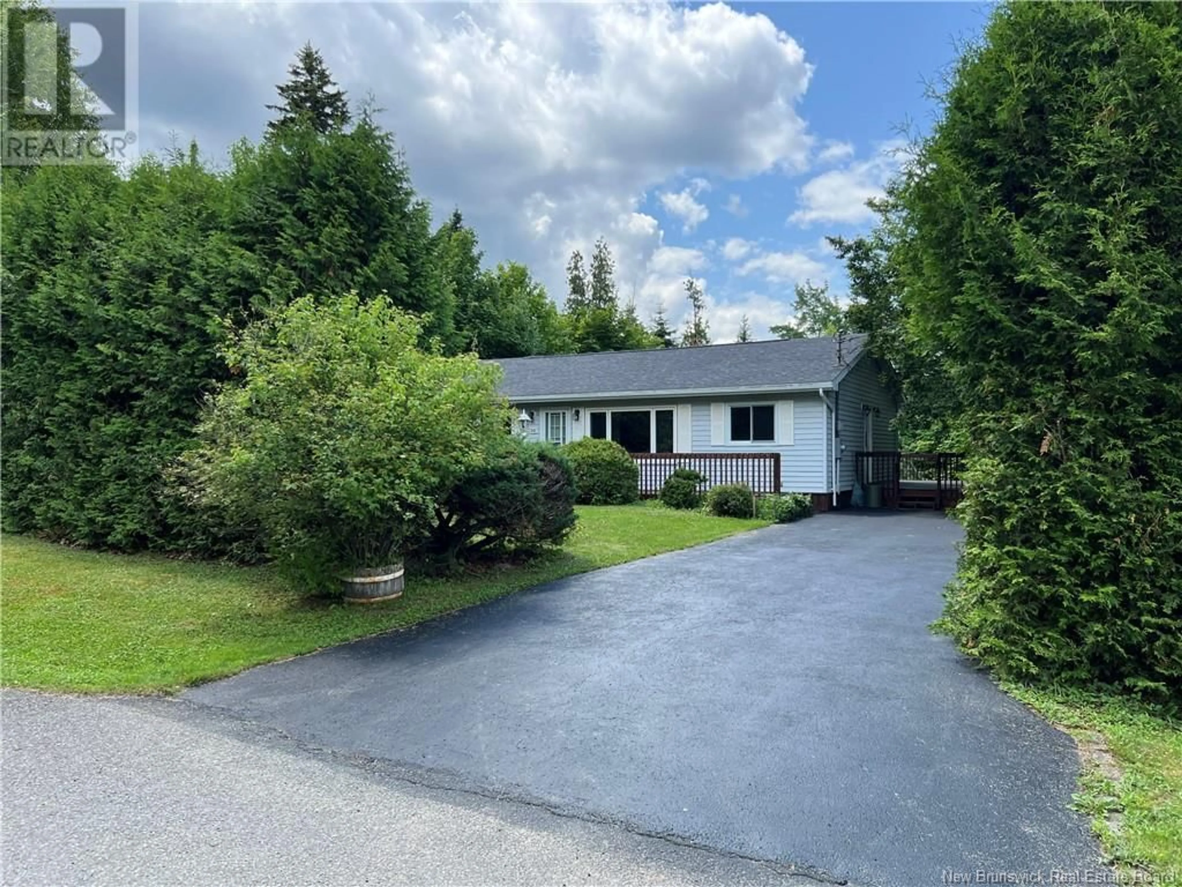 A pic from outside/outdoor area/front of a property/back of a property/a pic from drone, street for 30 AMBERDALE DRIVE, Rothesay New Brunswick E2E3P4