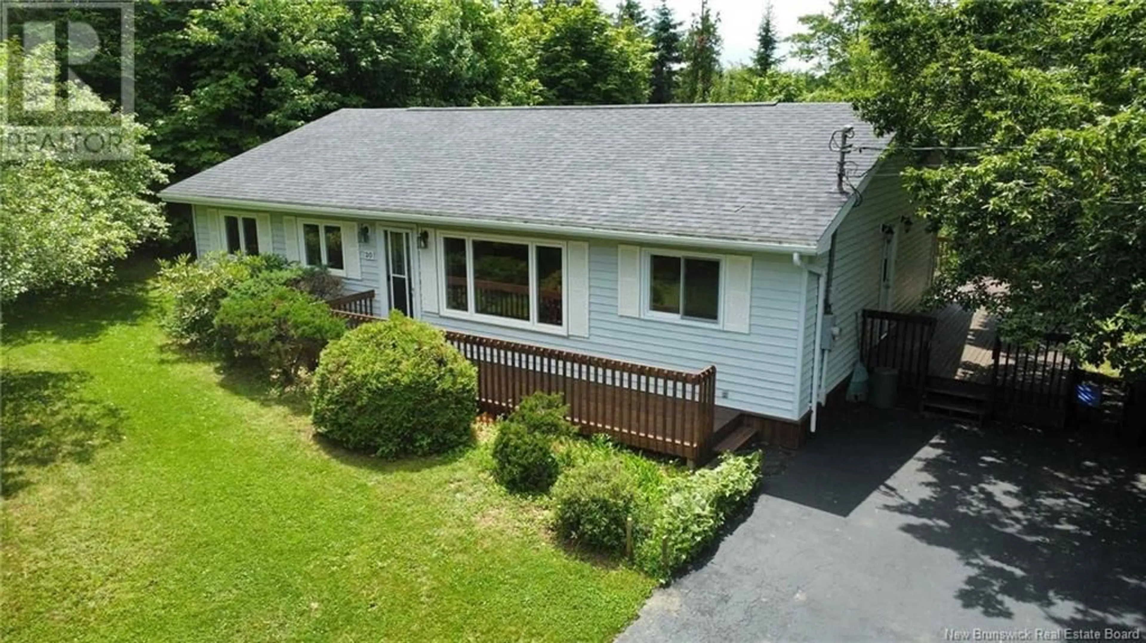 A pic from outside/outdoor area/front of a property/back of a property/a pic from drone, street for 30 AMBERDALE DRIVE, Rothesay New Brunswick E2E3P4
