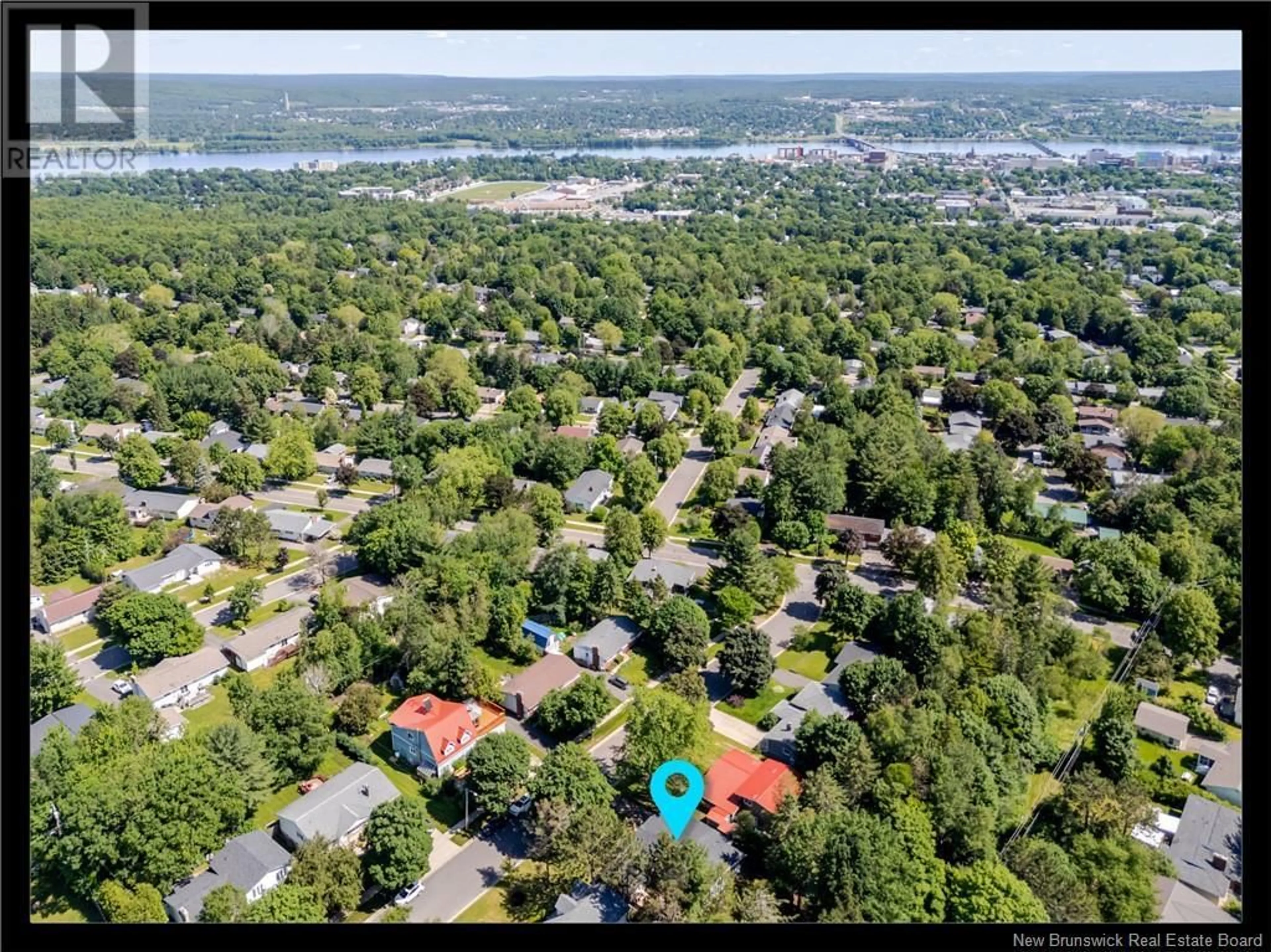A pic from outside/outdoor area/front of a property/back of a property/a pic from drone, unknown for 306 WILLINGDON STREET, Fredericton New Brunswick E3B3A5