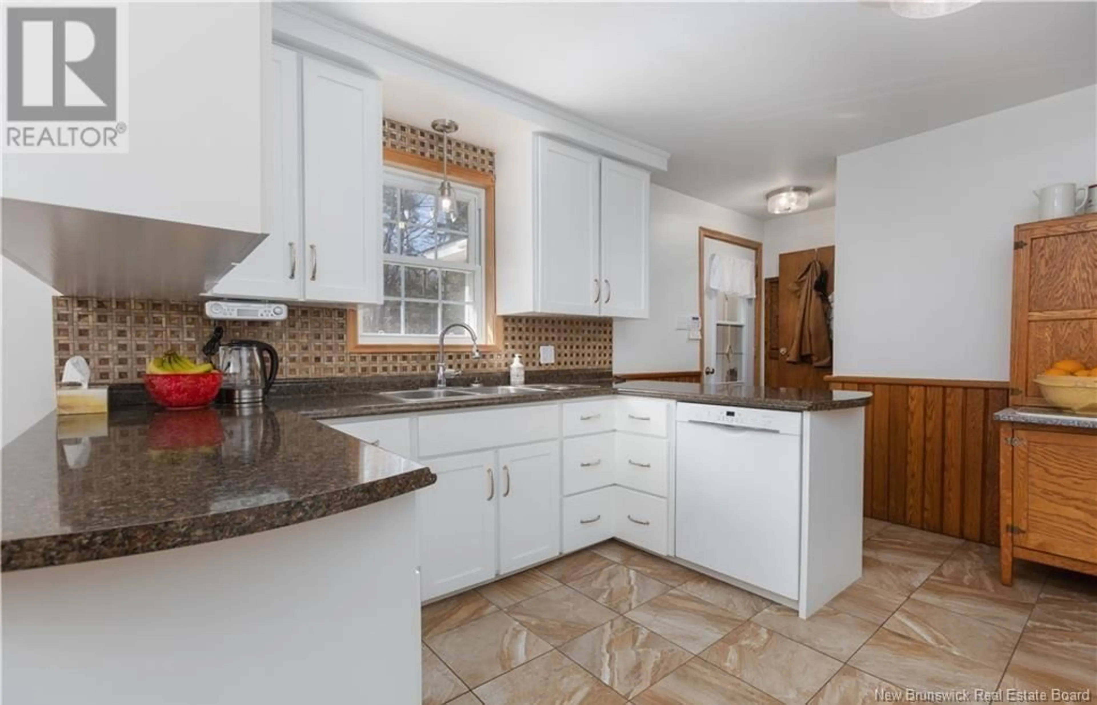 Open concept kitchen, ceramic/tile floor for 4223 ROUTE 910, Shenstone New Brunswick E4H4G8