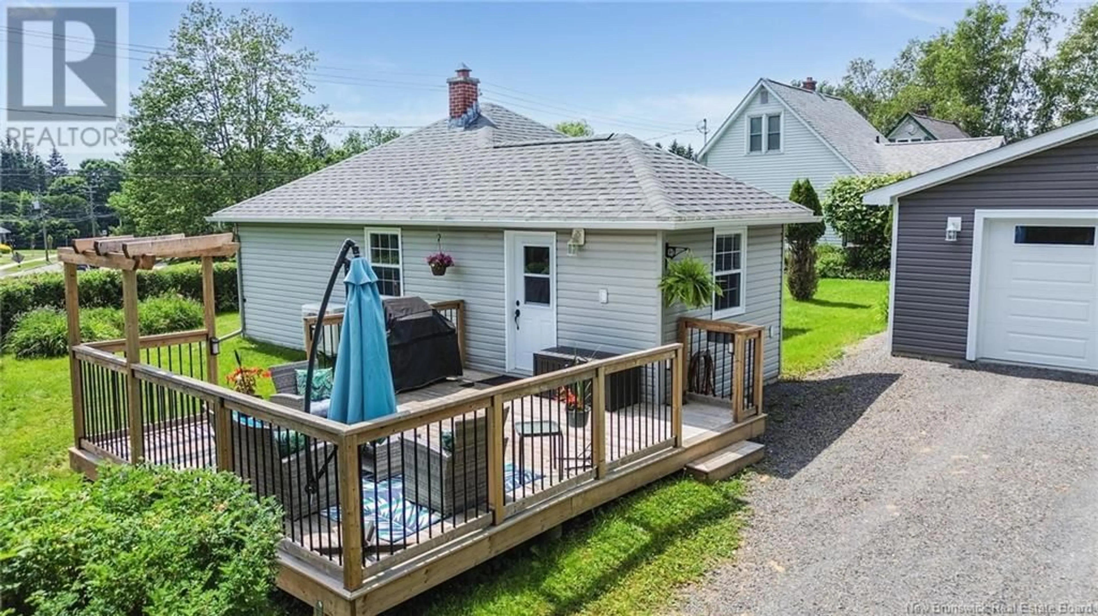 Patio, water/lake/river/ocean view for 767 MACLAREN AVENUE, Fredericton New Brunswick E3A3L4