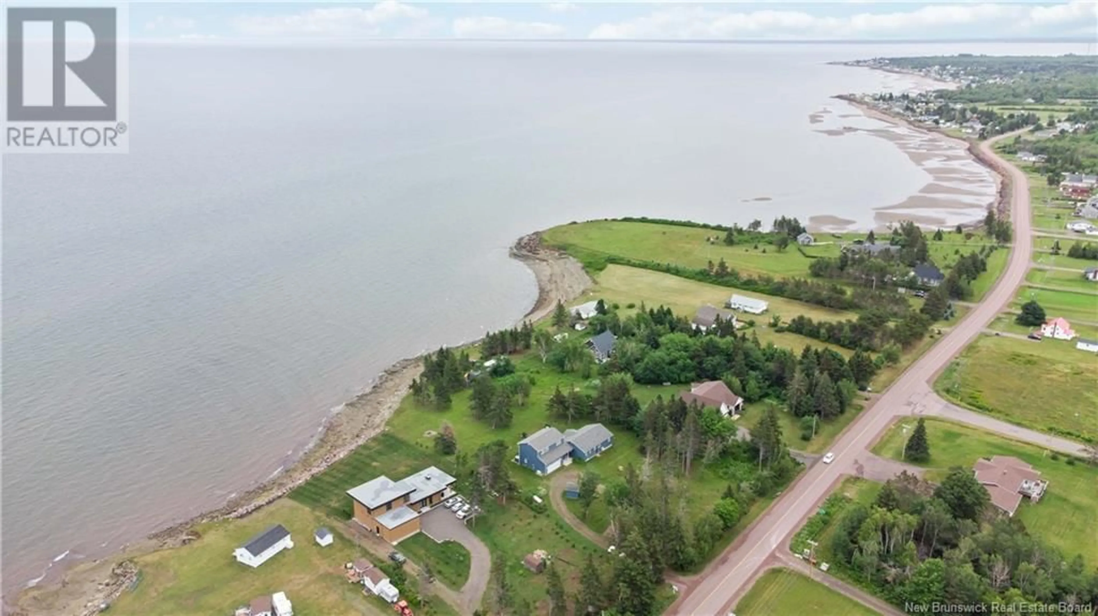 A pic from outside/outdoor area/front of a property/back of a property/a pic from drone, water/lake/river/ocean view for 2430 530 ROUTE, Grande-Digue New Brunswick E4R5M7