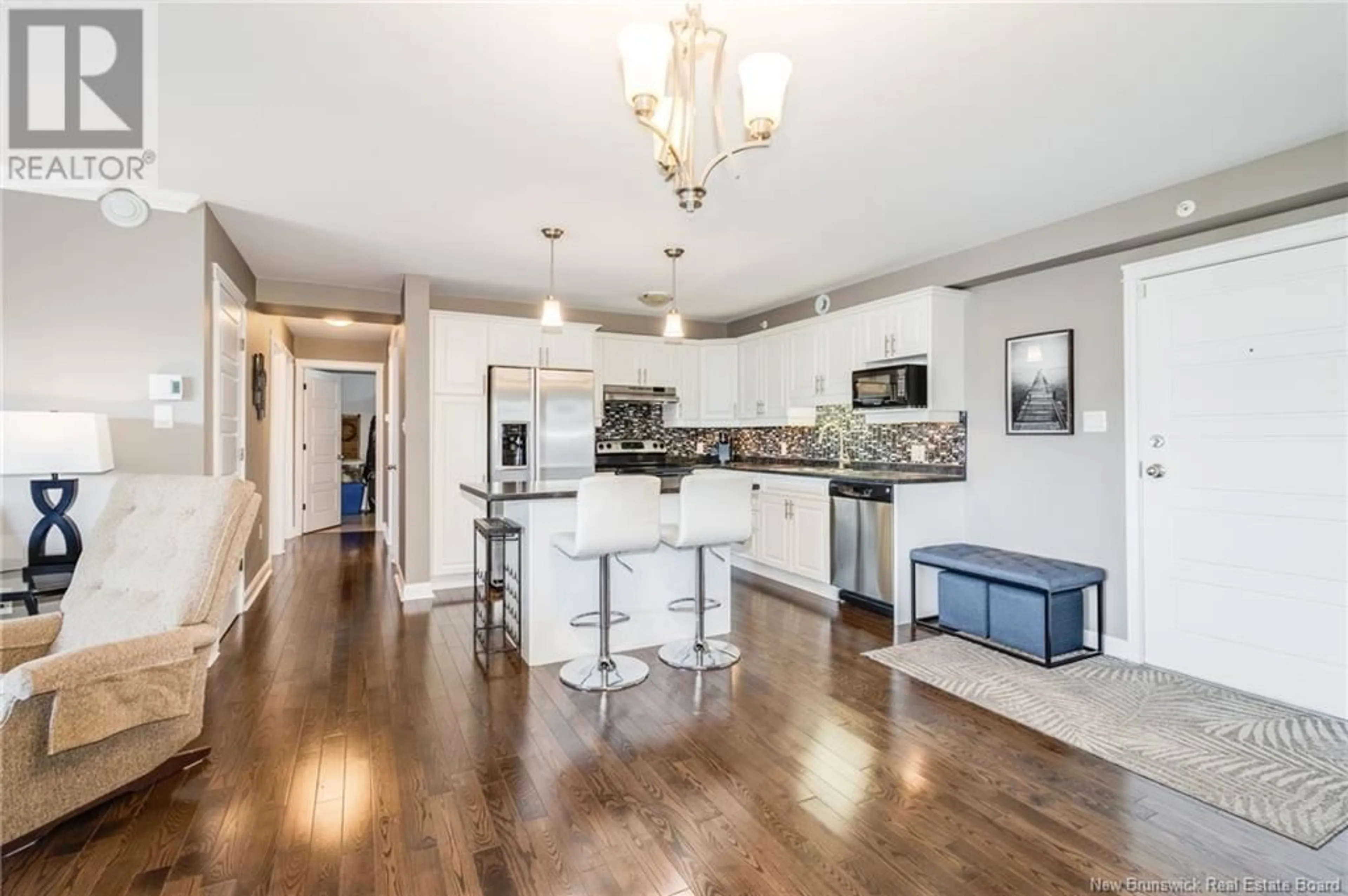 Open concept kitchen, unknown for 405 - 65 BRAYSON BOULEVARD, Oromocto New Brunswick E2V0J2