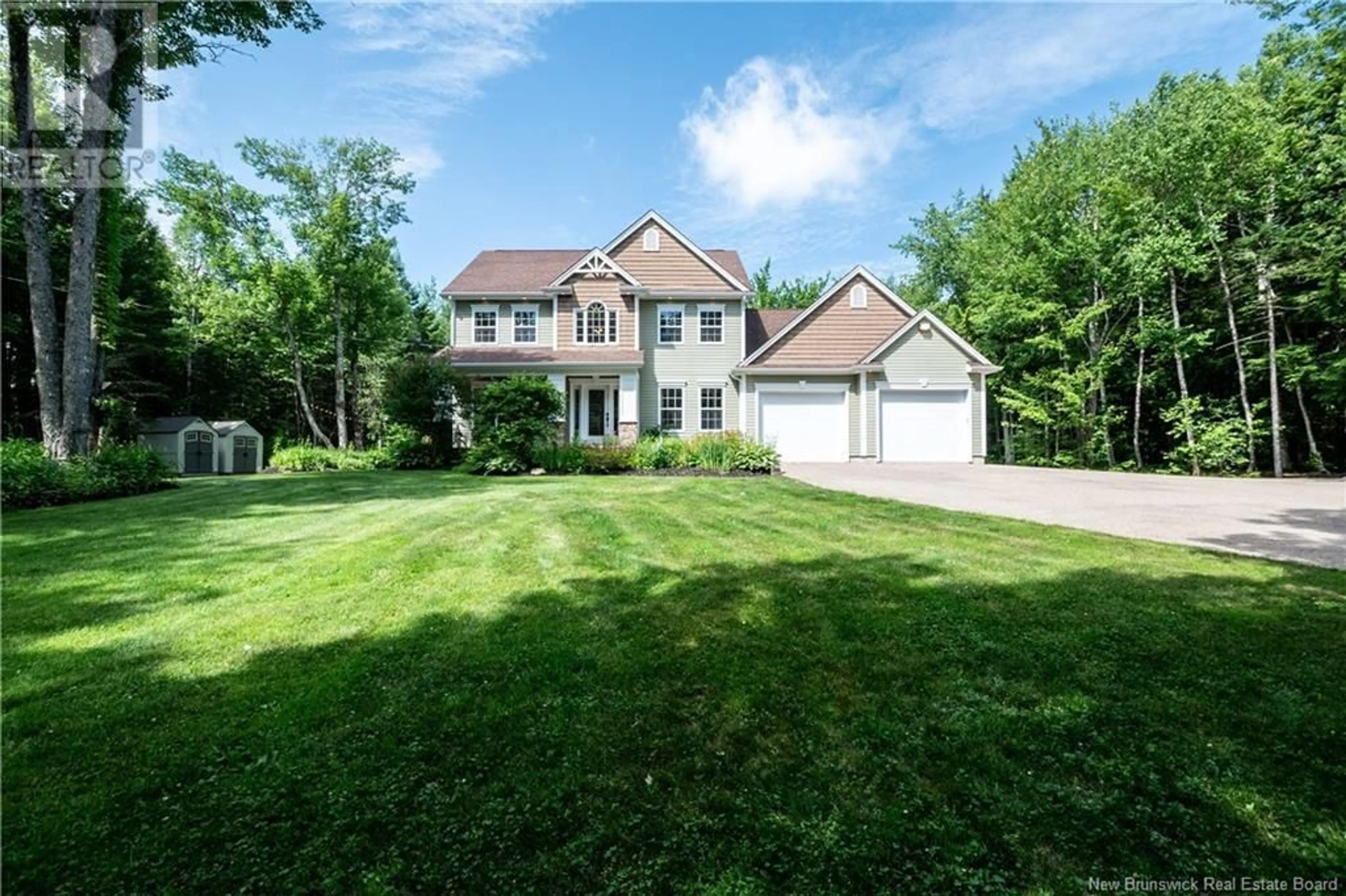 A pic from outside/outdoor area/front of a property/back of a property/a pic from drone, street for 352 ROGERS ROAD, Moncton New Brunswick E1G4Y8