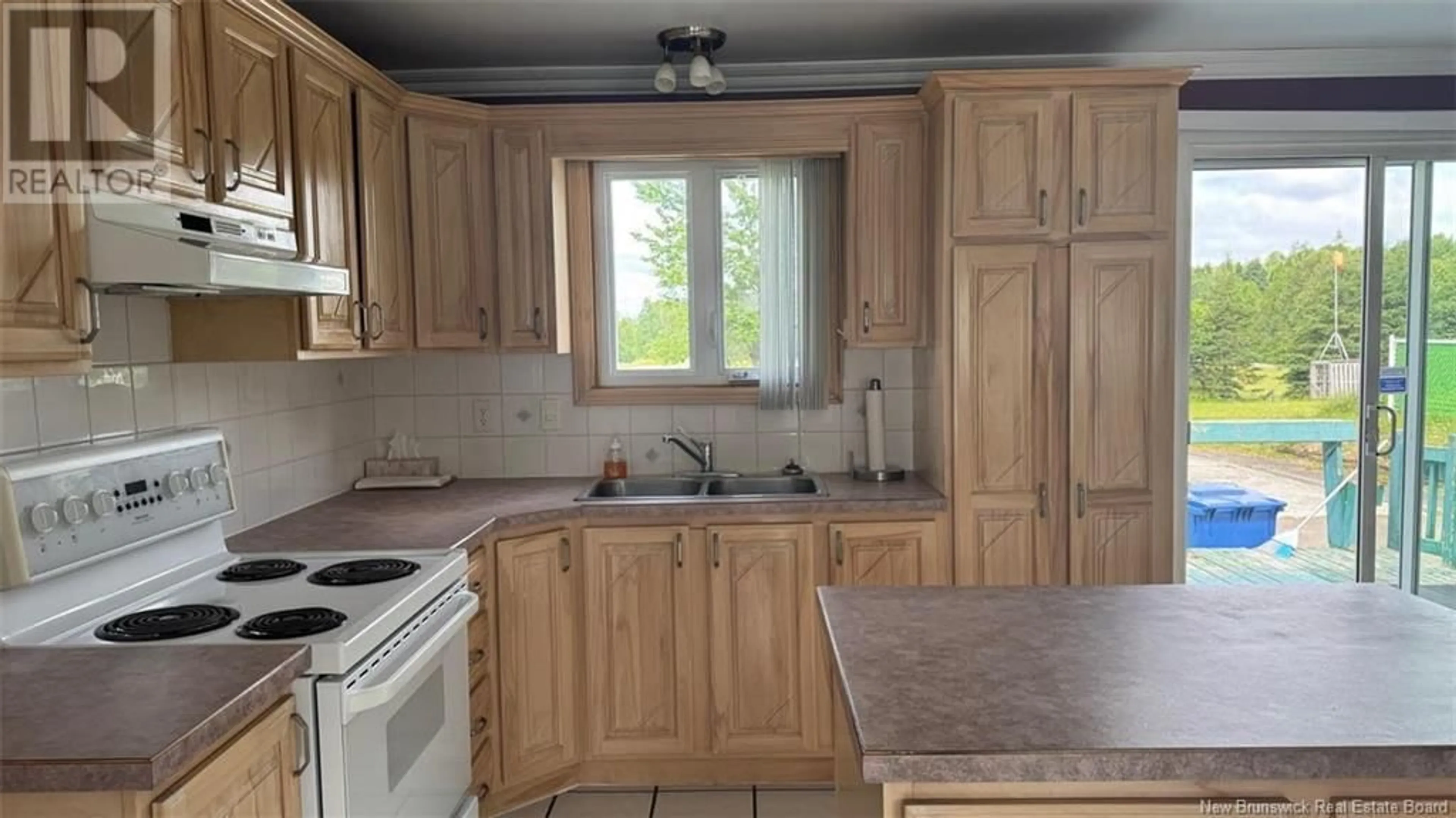Standard kitchen, wood/laminate floor for 17 BELLEVUE, Kedgwick New Brunswick E8B1B1