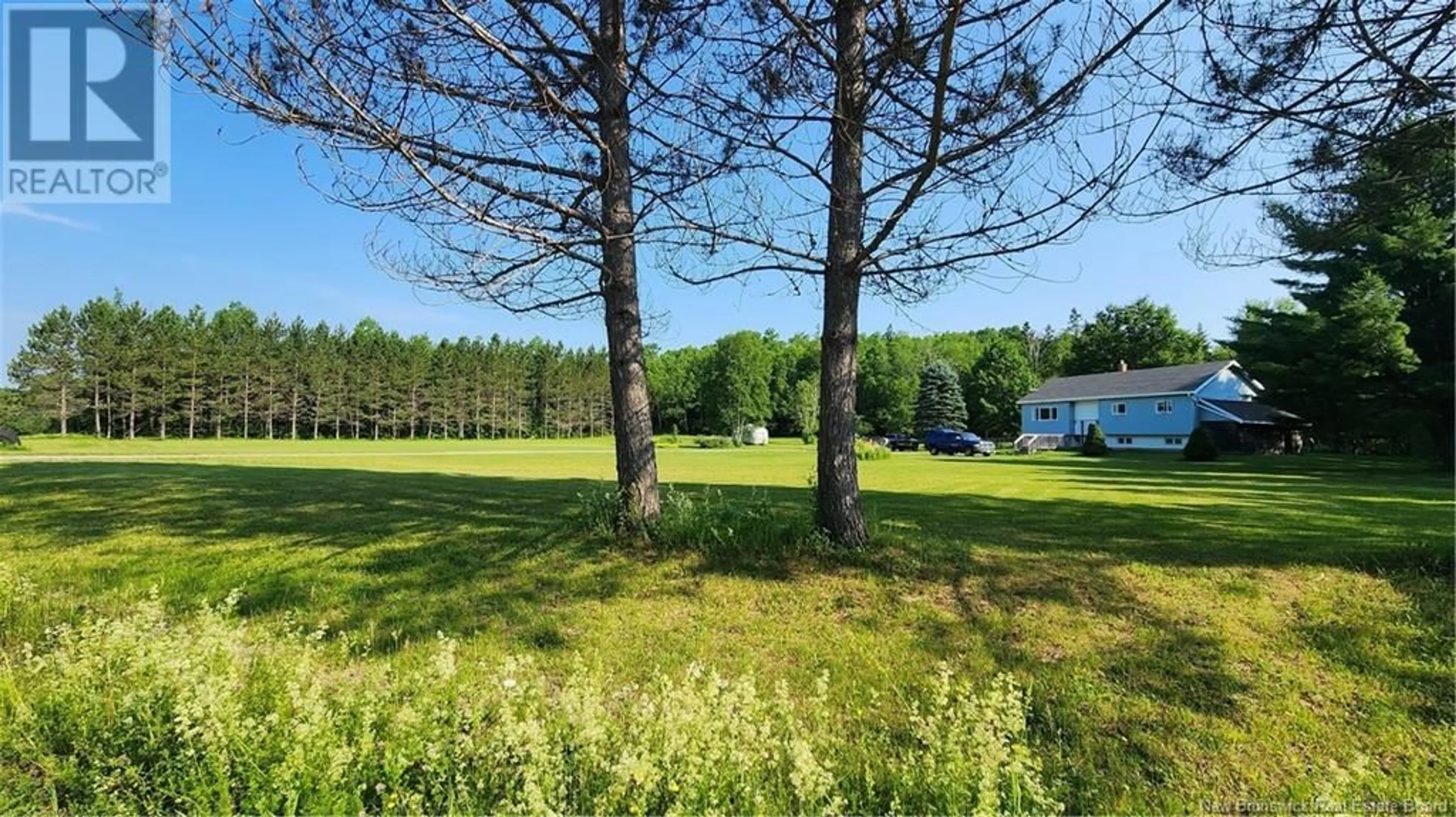 A pic from outside/outdoor area/front of a property/back of a property/a pic from drone, forest/trees view for 479 BEECH GLEN ROAD, Lower Kintore New Brunswick E7H1J5